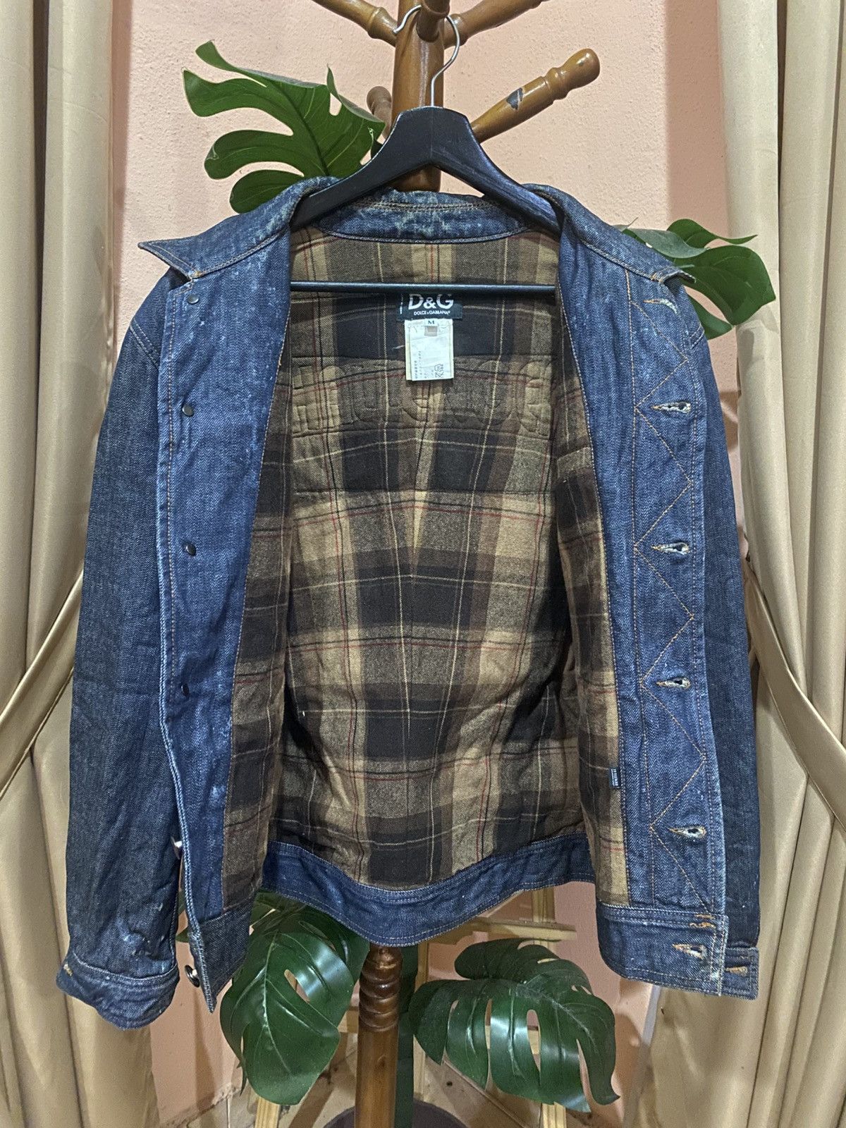 Dolce & Gabbana Vintage Dolce & Gabbana Denim Jacket Cool Challenger Patch Size US M / EU 48-50 / 2 - 17 Thumbnail