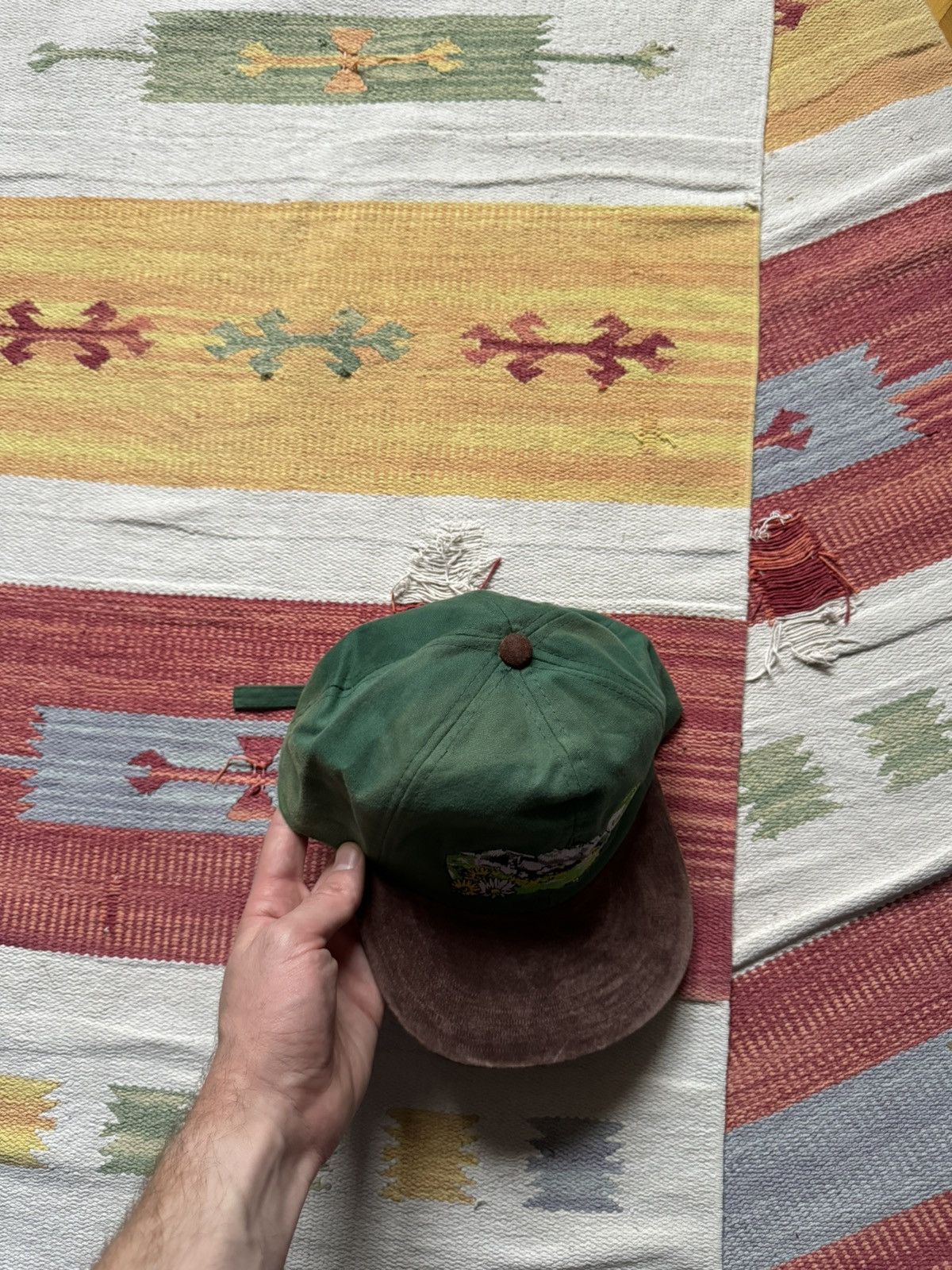 Vintage Vintage 90’s Swiss Sunfaded y2k Suede Japanese Hat Size ONE SIZE - 4 Thumbnail