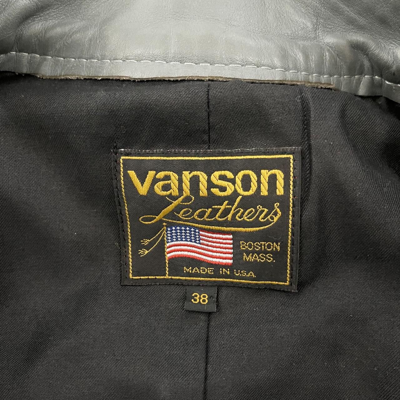 Vanson Leathers Vanson Leathers Leather Motorcycle Racing Jacket Size US S / EU 44-46 / 1 - 7 Thumbnail