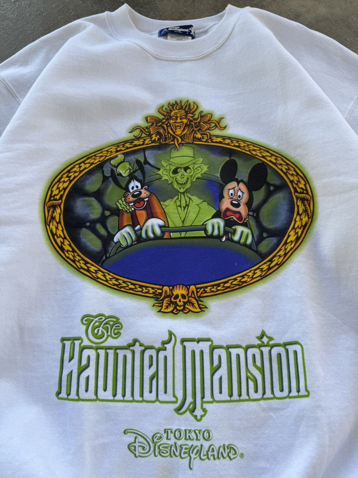 Vintage Vintage 90’s Disney Haunted Mansion Sweatshirt Size US M / EU 48-50 / 2 - 2 Thumbnail
