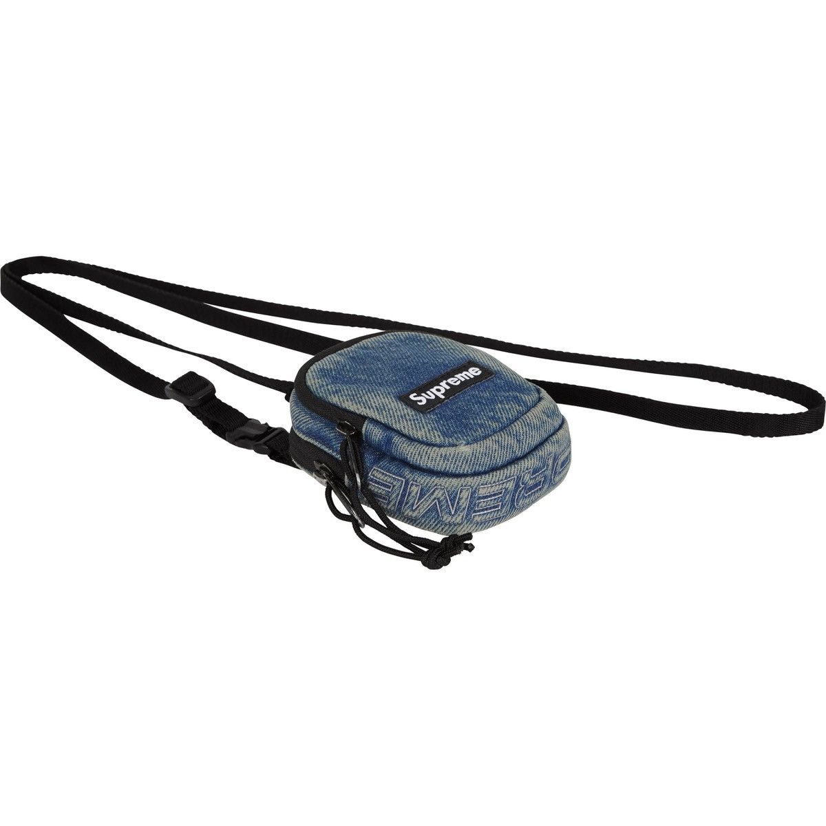 Supreme Supreme Denim Mini Utility Bag Washed Indigo Box Logo Size ONE SIZE - 4 Thumbnail
