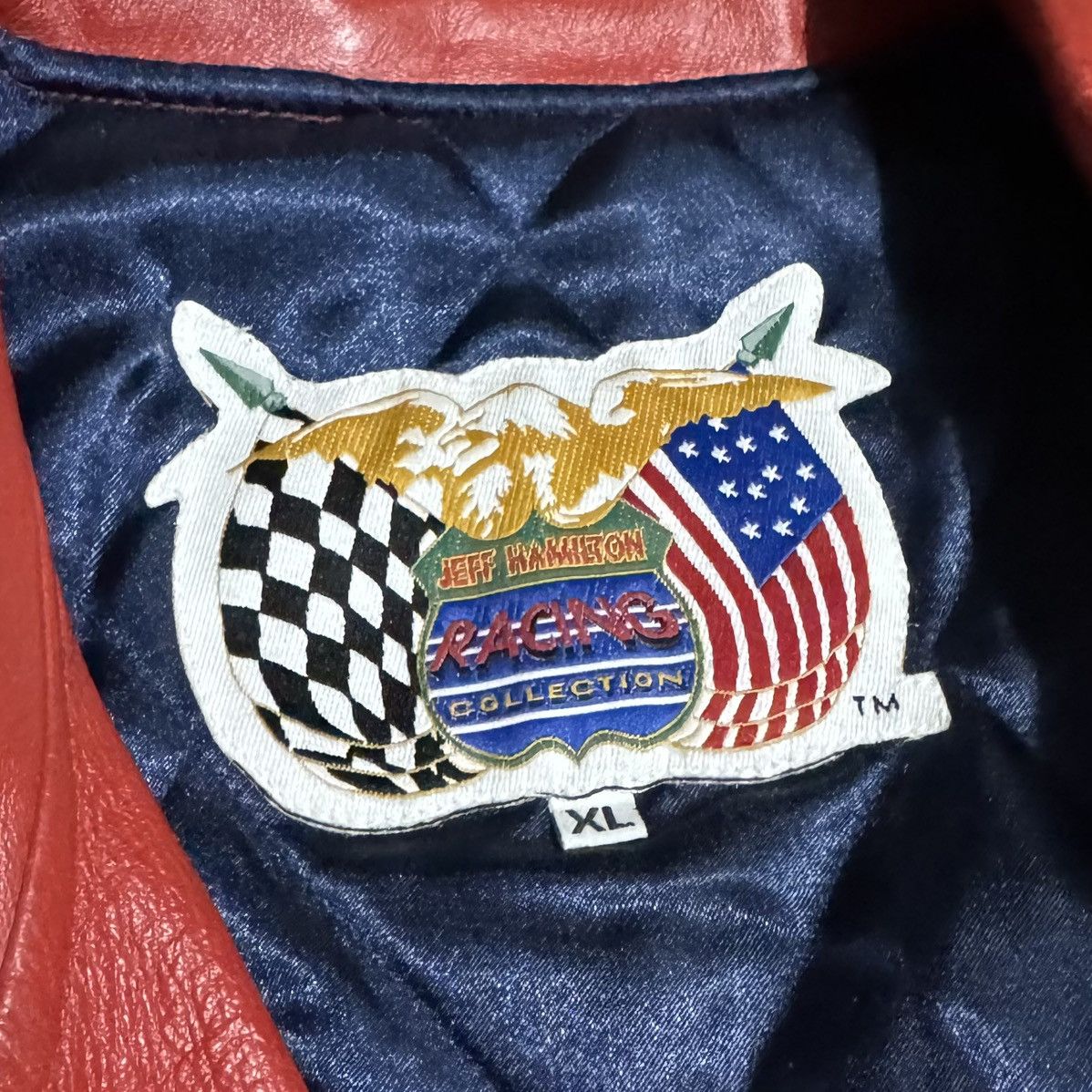 DuPont × Jeff Hamilton × NASCAR Vintage leather jacket Jeff Hamilton dupont Size US XL / EU 56 / 4 - 8 Thumbnail