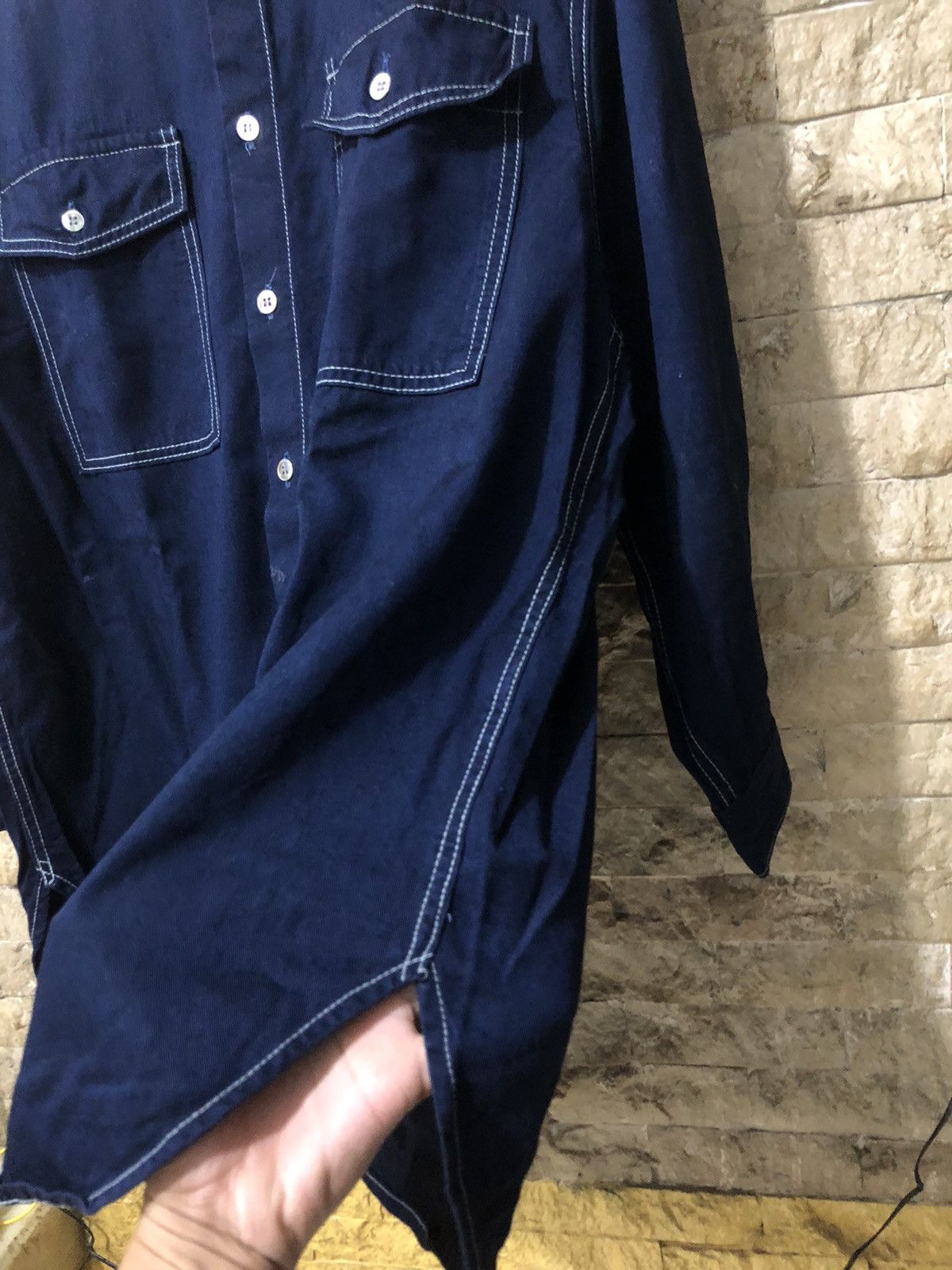 Hai Sporting Gear Hai Sporting Gear Oversized Denim Shirt Size US L / EU 52-54 / 3 - 2 Thumbnail