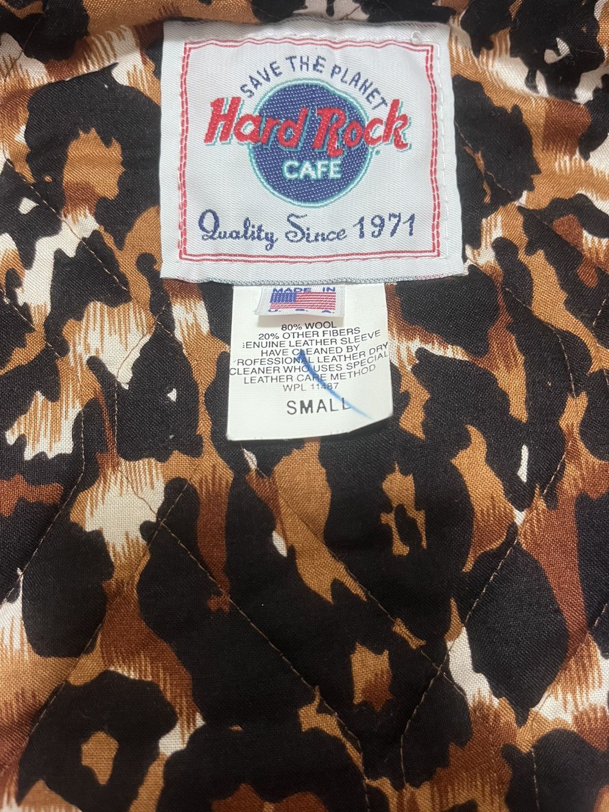Planet Hollywood Vintage 90s Planet Hollywood Save the Planet Newport Beach Size US S / EU 44-46 / 1 - 6 Thumbnail