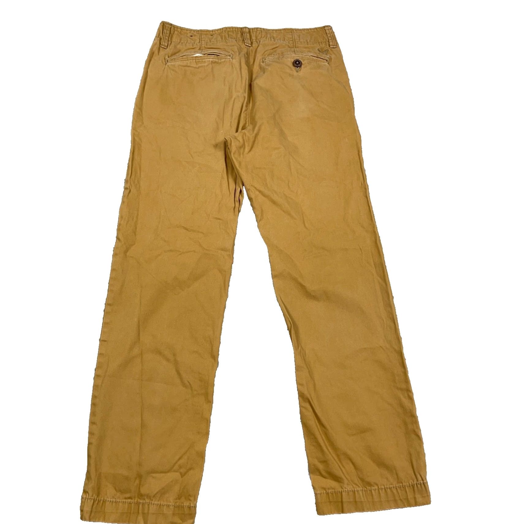 American Eagle Outfitters American Eagle Outfitters Pants Men 28x30 Khaki Brown Chino Original Straight Dress Slacks Mens Size US 28 / EU 44 - 2 Thumbnail