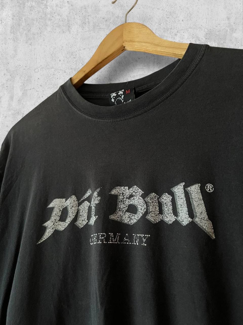 Vintage Pit Bull Germany 🇩🇪 BARE KNUCKLE back tee t shirt vintage ban Size US M / EU 48-50 / 2 - 6 Thumbnail