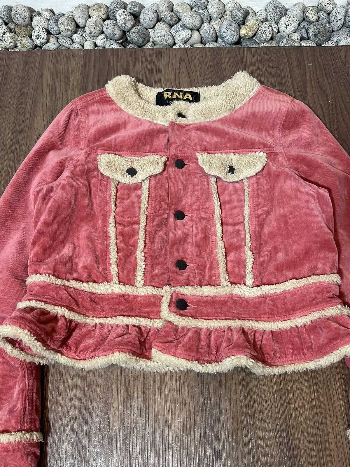 Designer × Japanese Brand RNA inc. Japan Corduroy Crop Jacket Sherpa Collar Size US M / EU 48-50 / 2 - 5 Thumbnail