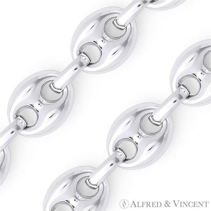 Other Puffed Marina / Mariner Link Italian Chain Bracelet Size ONE SIZE - 2 Thumbnail
