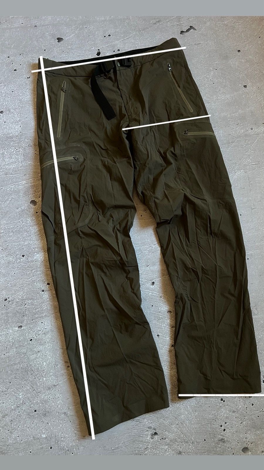 Arc'teryx Rare Arcteryx Gamma LT Nylon Pants Size 36 Size US 36 / EU 52 - 3 Thumbnail