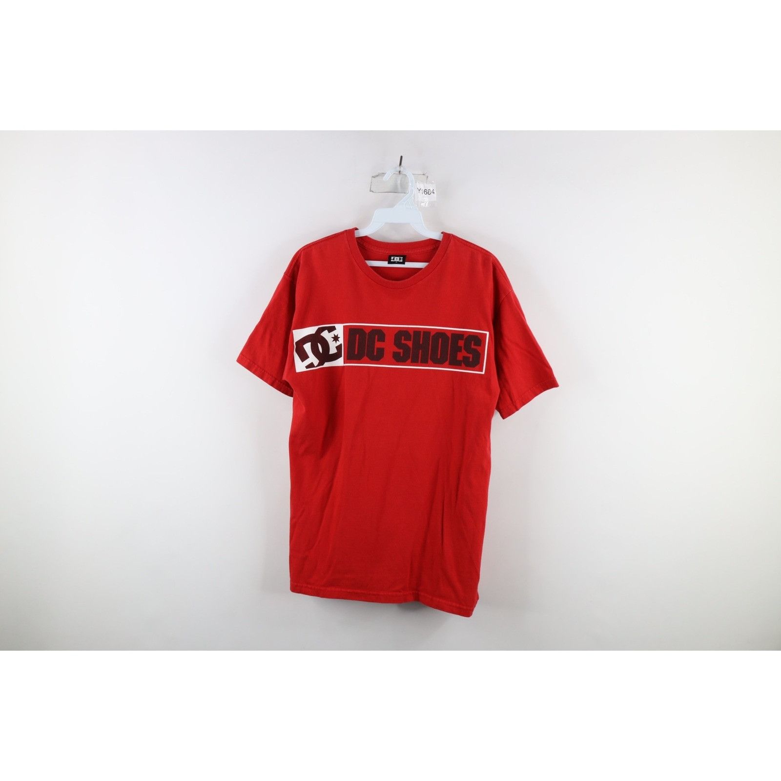 DC Vintage DC Shoes Faded Box Logo Skateboards T-Shirt Size US M / EU 48-50 / 2 - 1 Thumbnail
