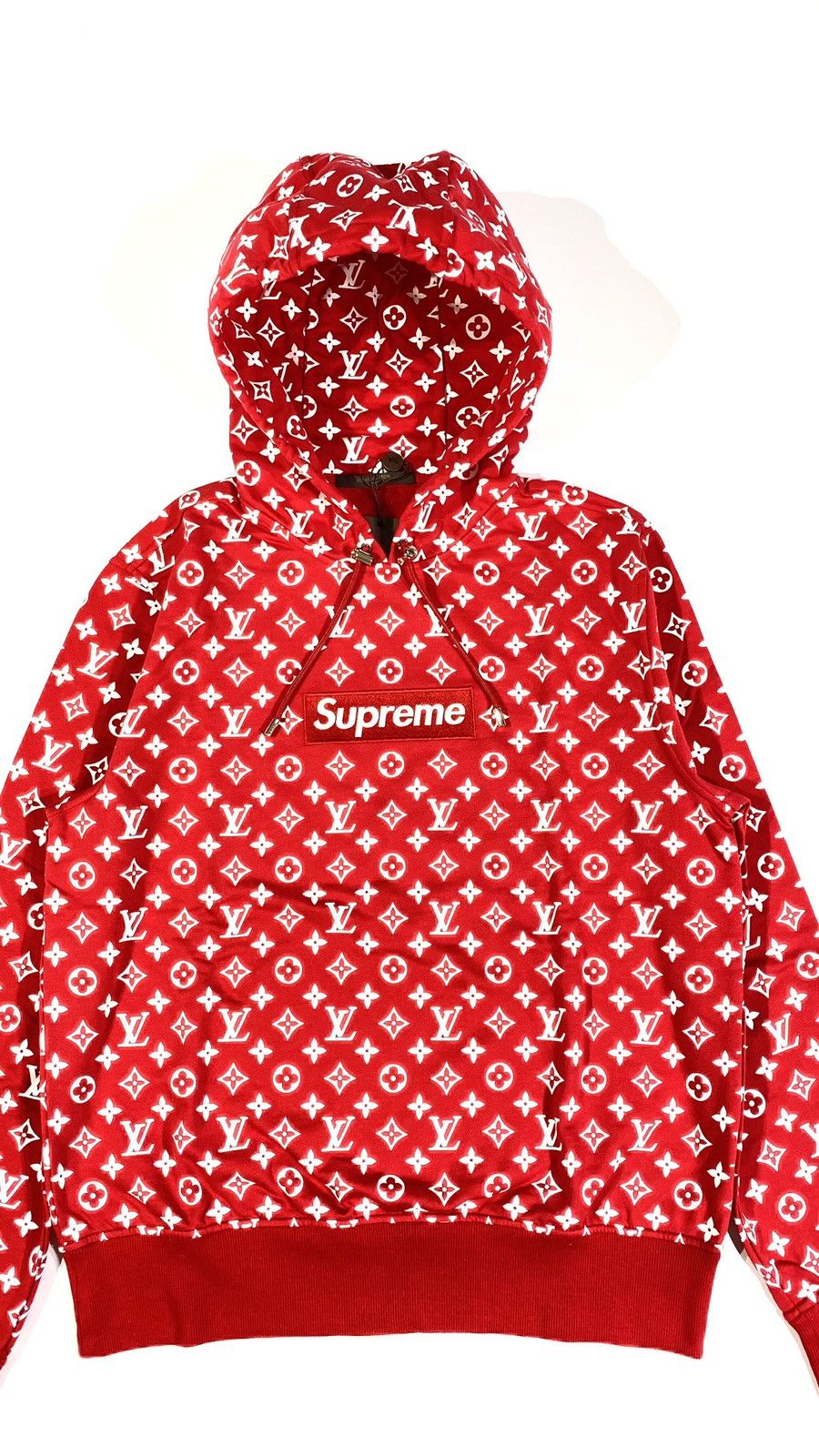 Louis Vuitton × Supreme LOUIS VUITTON X SUPREME M Box Logo Hoodie Sweatshirt Size US M / EU 48-50 / 2 - 3 Thumbnail
