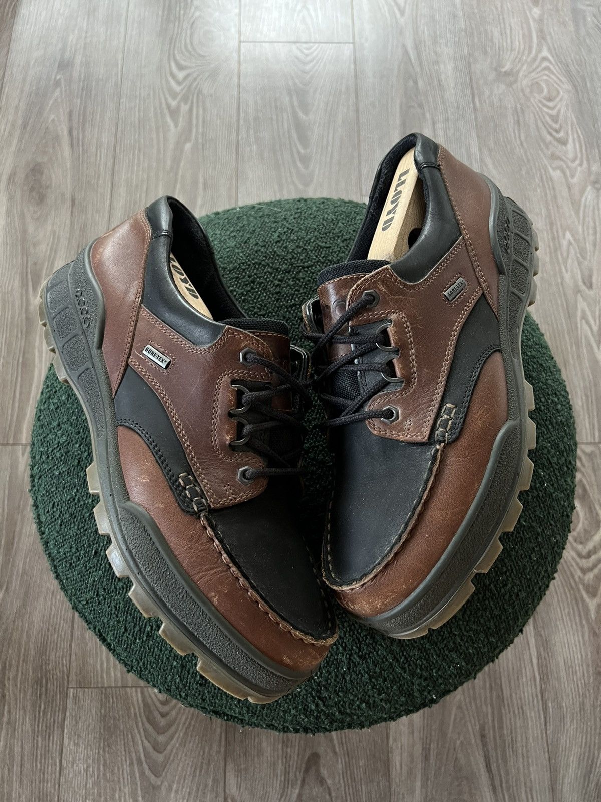 Ecco Vintage Ecco Gore-Tex Leather Casual Old Money GTX Boots Size US 11.5 / EU 44-45 - 6 Thumbnail