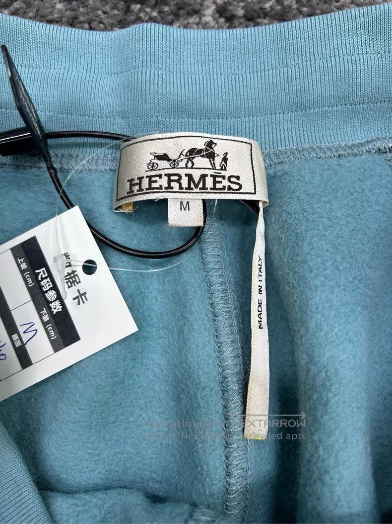 Hermes Hermes size M Haze Blue Big H Shorts Size US 26 / EU 42 - 3 Thumbnail