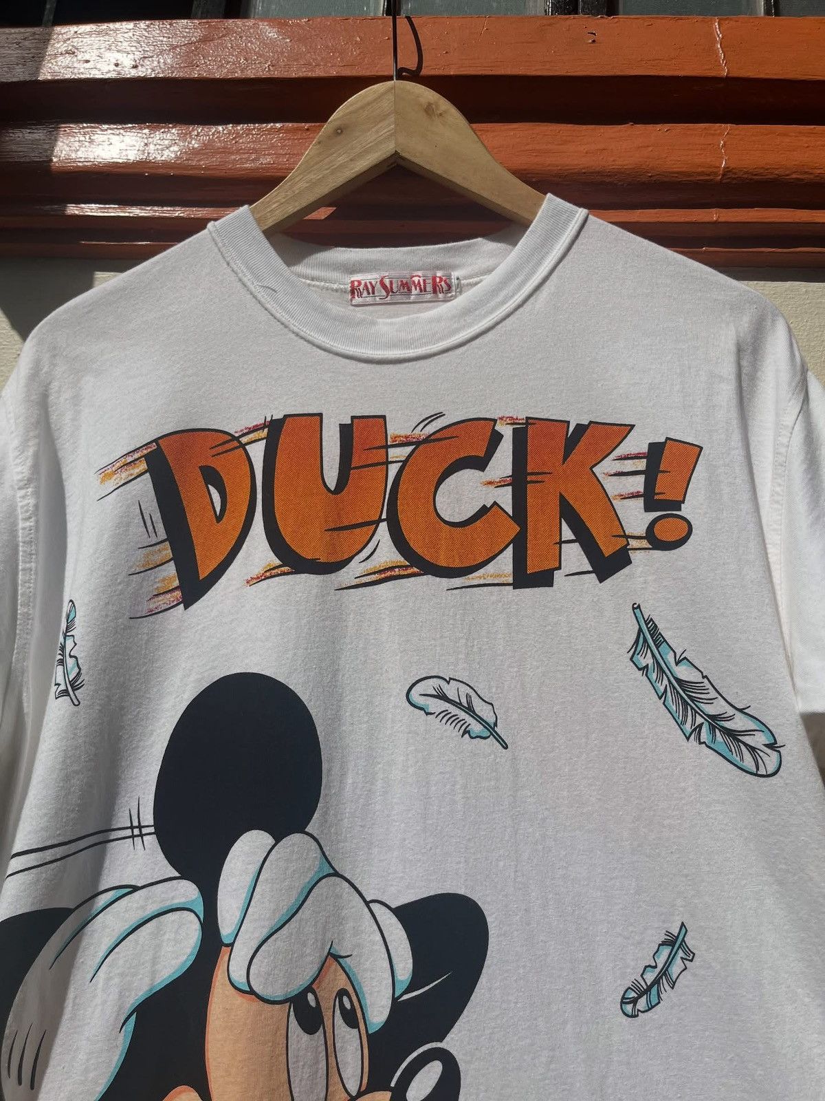Vintage RARE DISNEY MICKEY AND DONALD DUCK Size US L / EU 52-54 / 3 - 3 Thumbnail