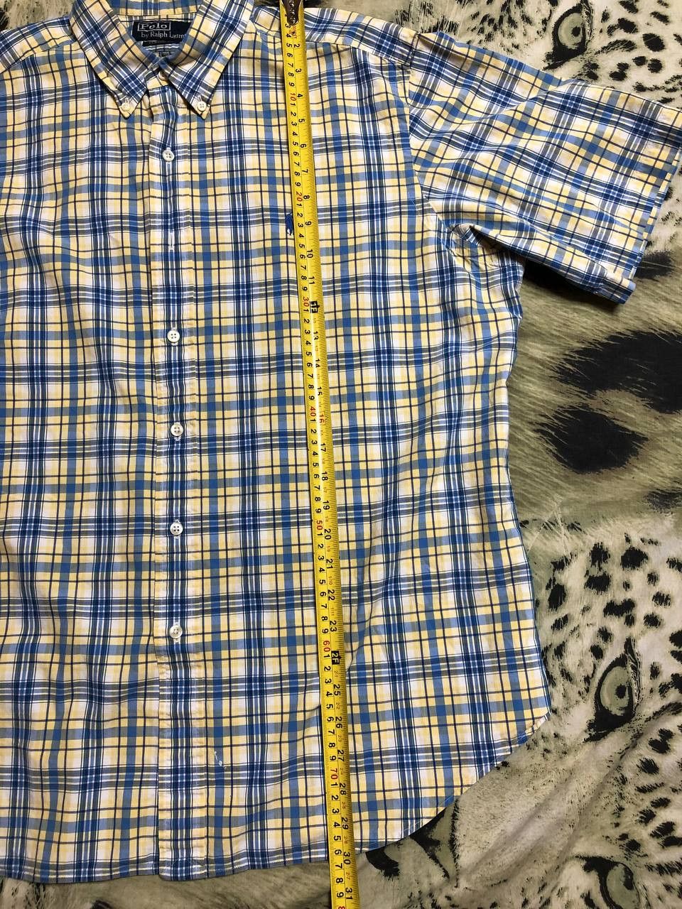 Polo Ralph Lauren Ralph Lauren Polo Short Sleeve Button-Down Oxford Shirt Size US XL / EU 56 / 4 - 12 Thumbnail