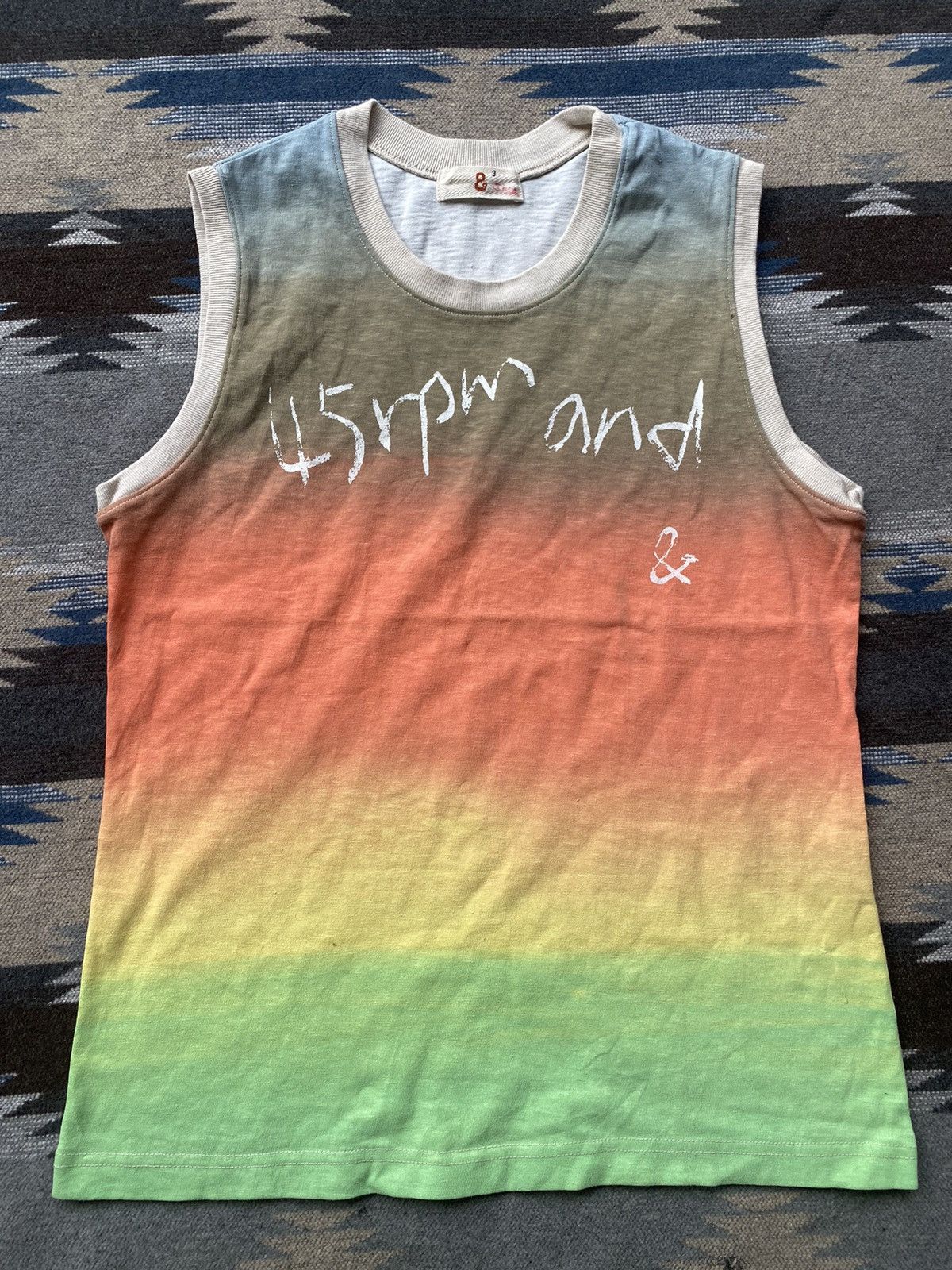 45rpm 45Rpm rainbow relaxed tanktop Size US M / EU 48-50 / 2 - 2 Thumbnail