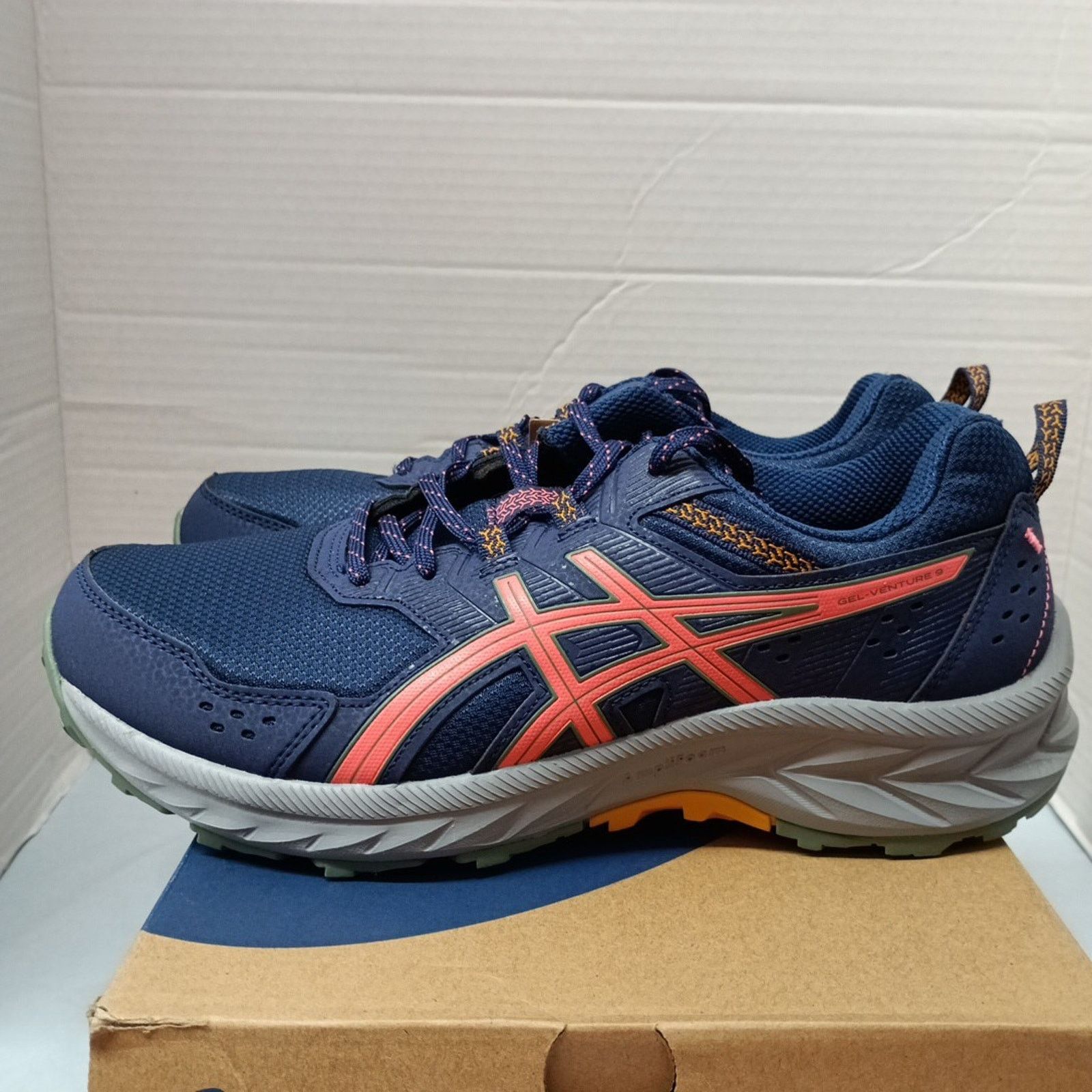 Asics Women's Asics Size 9.5 W Gel-Venture 9 Shoes Blue Pink Size US 9.5 / IT 39.5 - 3 Thumbnail