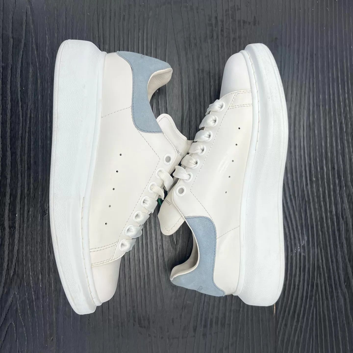 Alexander McQueen Alexander McQueen Haze Blue Suede 38 Size US 7.5 / IT 37.5 - 2 Thumbnail