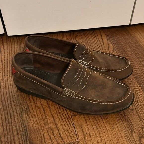 Footjoy FootJoy Club Casual Mens Size 12 M Loafers Brown Suede Comf Size US 12 / EU 45 - 1 Thumbnail