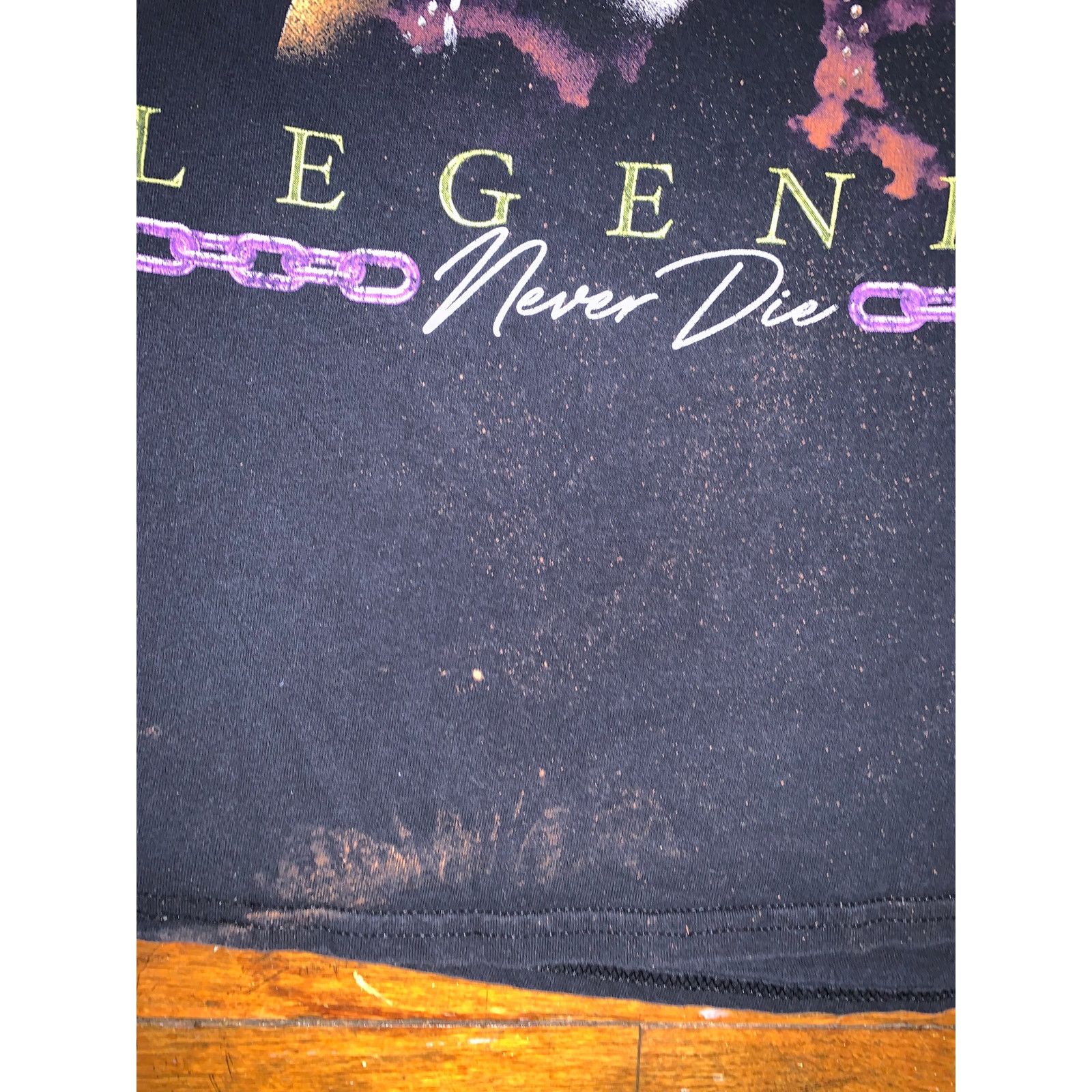 Band Tees Juice WRLD Legends Never Die T Shirt XL Black Memorial Tee Size US XL / EU 56 / 4 - 5 Thumbnail