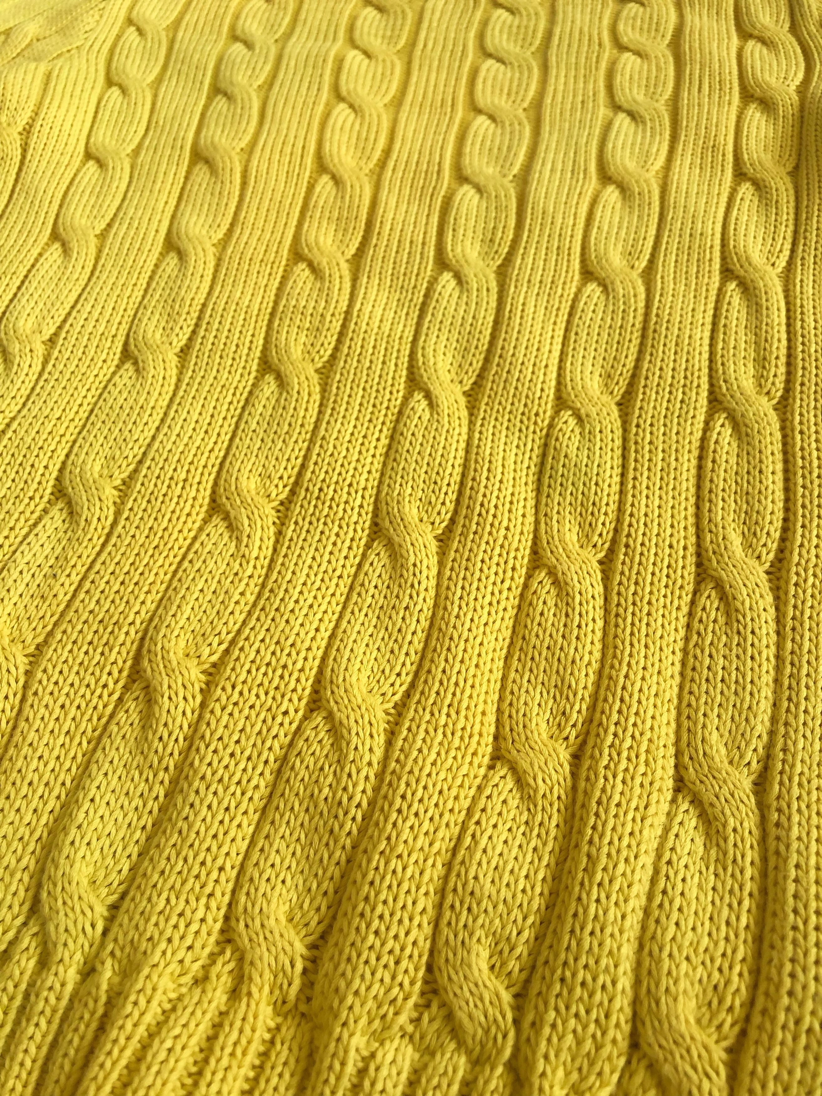Polo Ralph Lauren CABLE-KNIT COTTON SHORT SLEEVES JUMPER Size XXS / US 00 / IT 34 - 8 Thumbnail