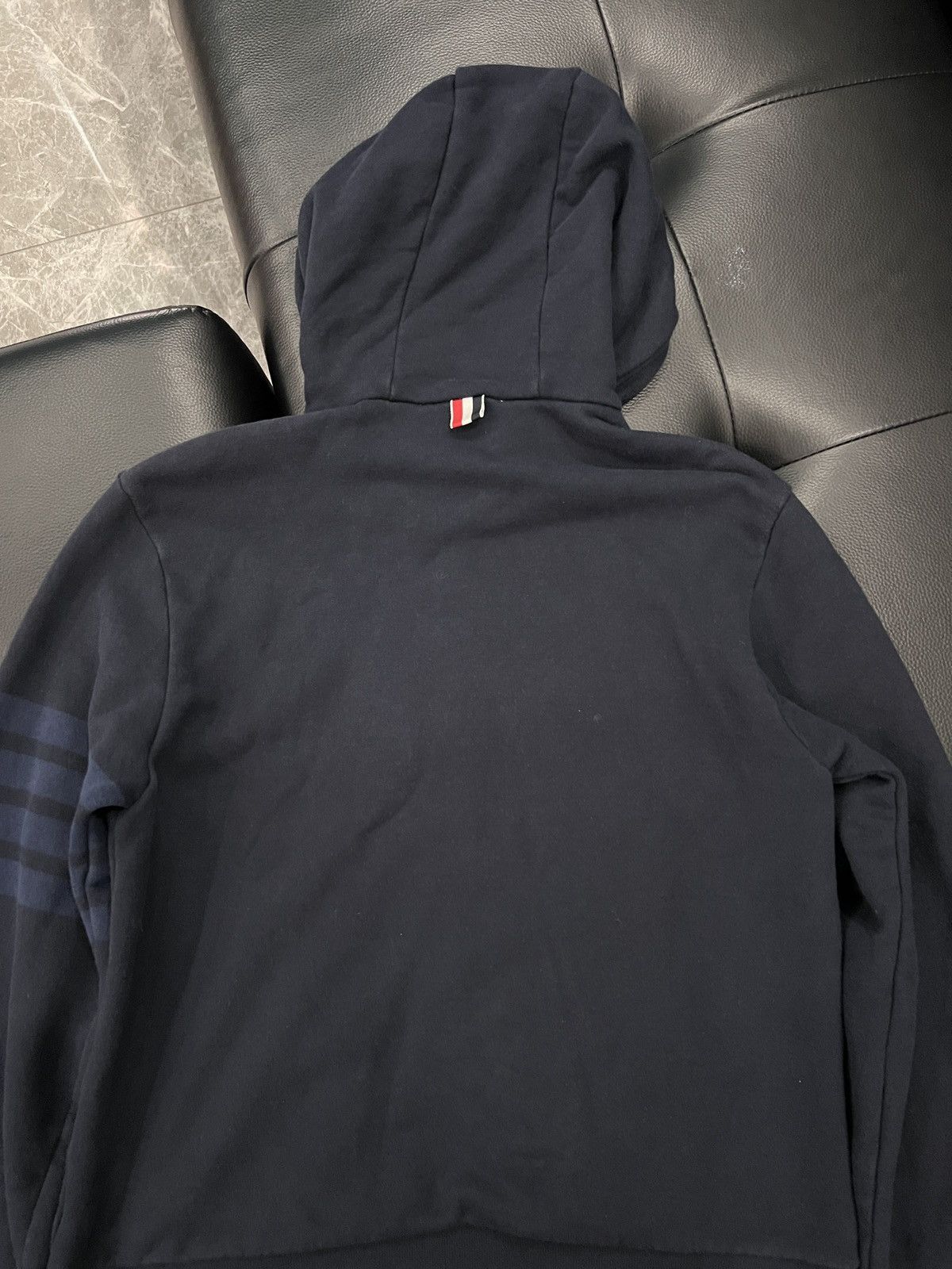 Thom Browne Thom Browne Stripe Zip Hoodie Size US M / EU 48-50 / 2 - 6 Thumbnail