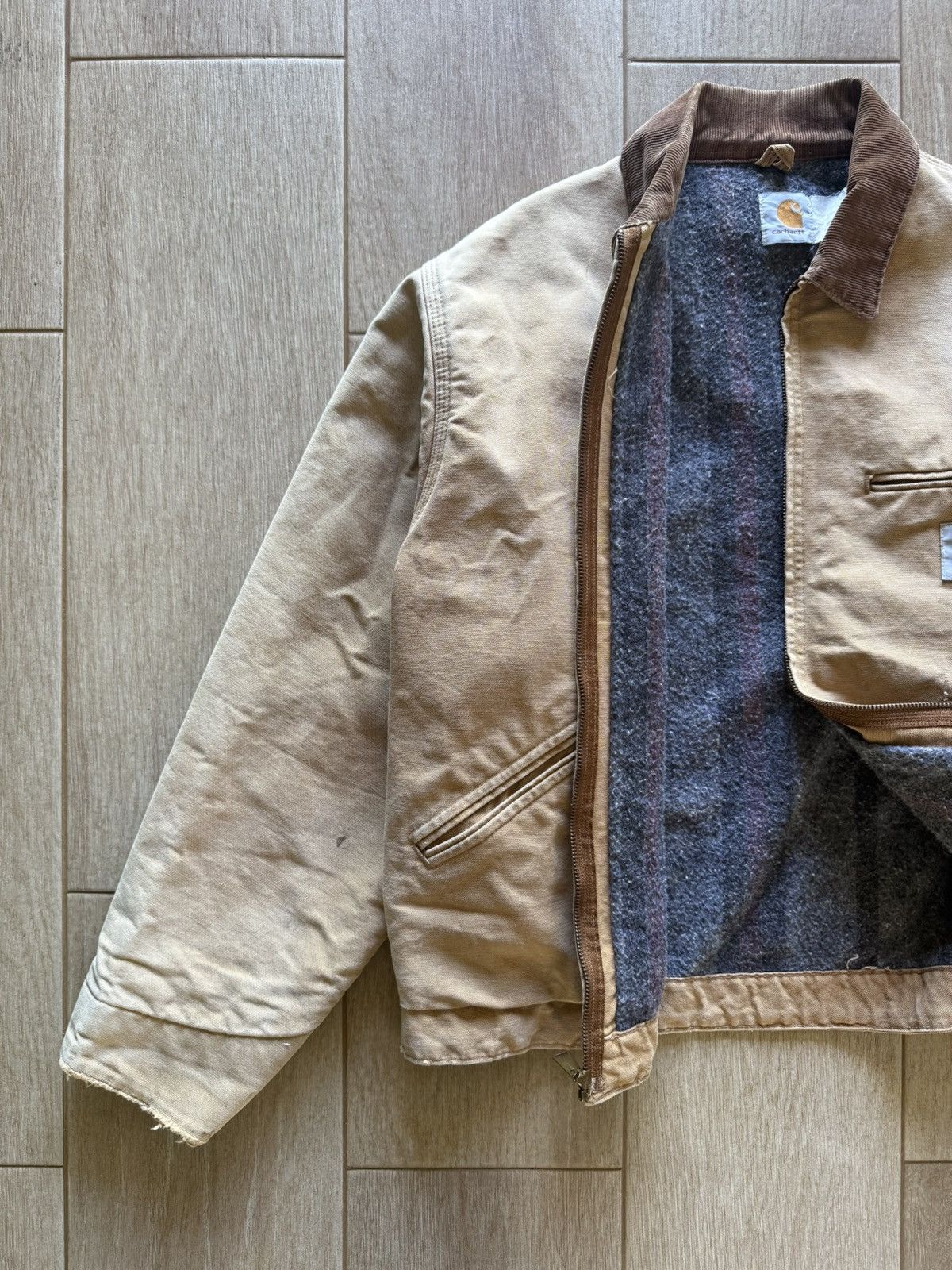 Carhartt 6BLJ0 – 90s Detroit Carhartt Jacket Size US L / EU 52-54 / 3 - 8 Thumbnail