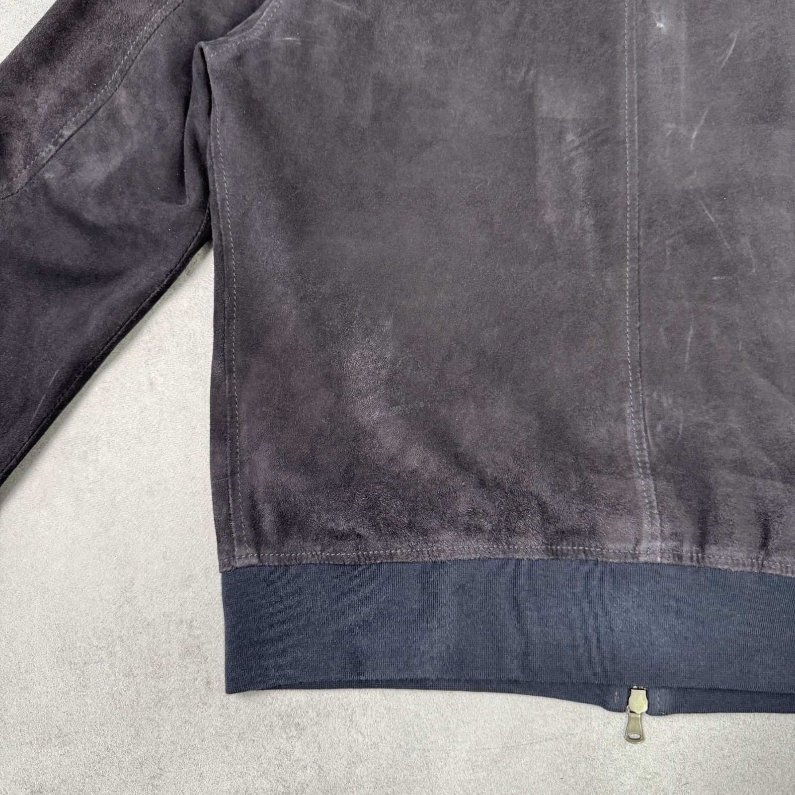 Orciani Orciani Cover Men Suede Blue Jacket Size 52 Men Size US L / EU 52-54 / 3 - 17 Thumbnail
