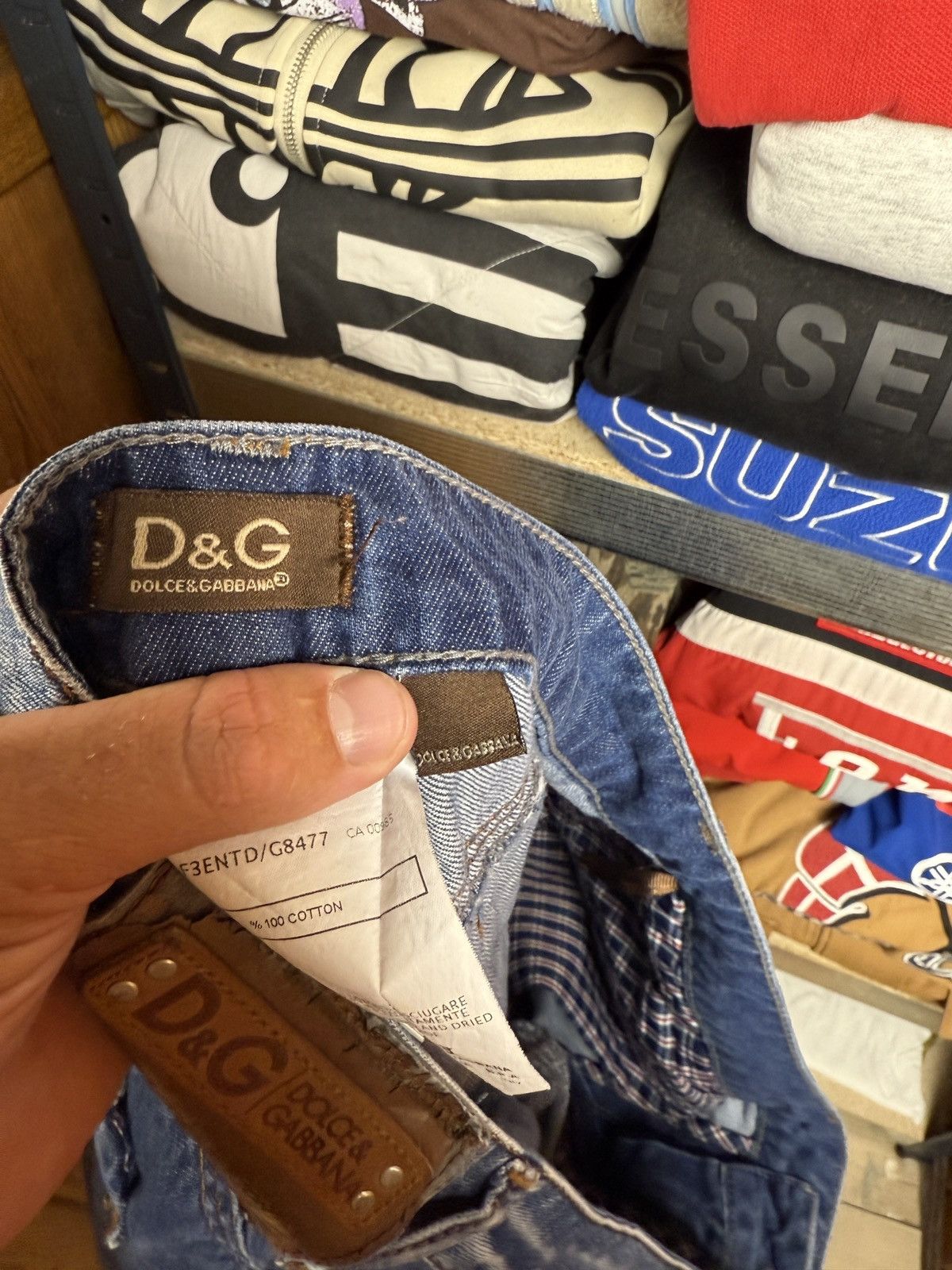 Dolce & Gabbana Vintage Dolce & Gabbana Avant Garde Jeans Size US 42 / EU 58 - 10 Thumbnail