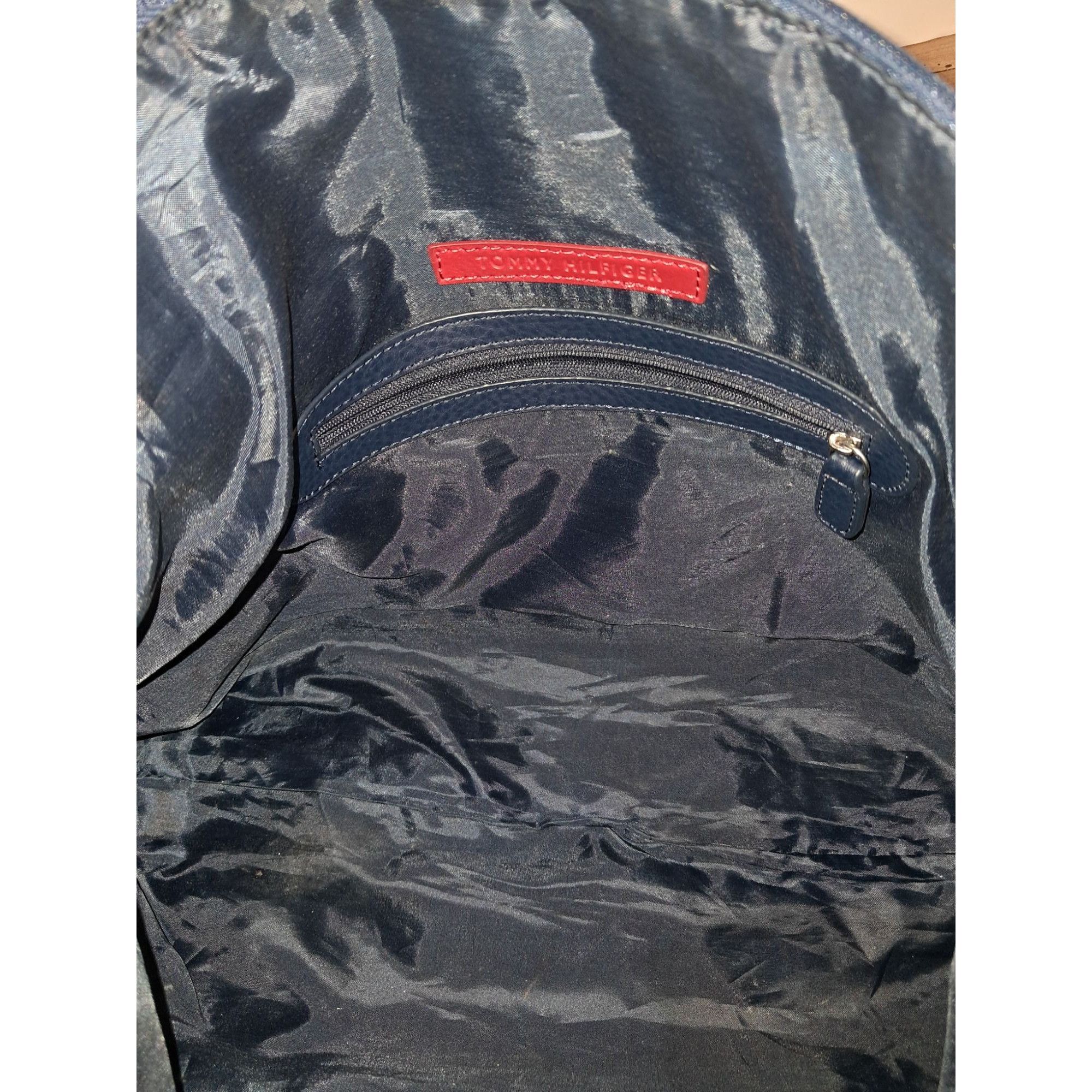 Tommy Hilfiger Tommy Hilfiger Large Monogram Shoulder Tote Bag Size ONE SIZE - 13 Thumbnail