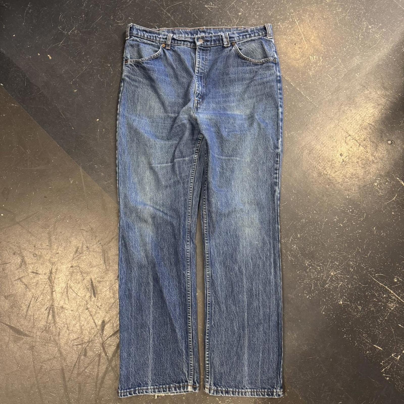 Levi's × Vintage Vintage 1980s Levi Orange Tab Jeans Size US 37 - 5 Thumbnail