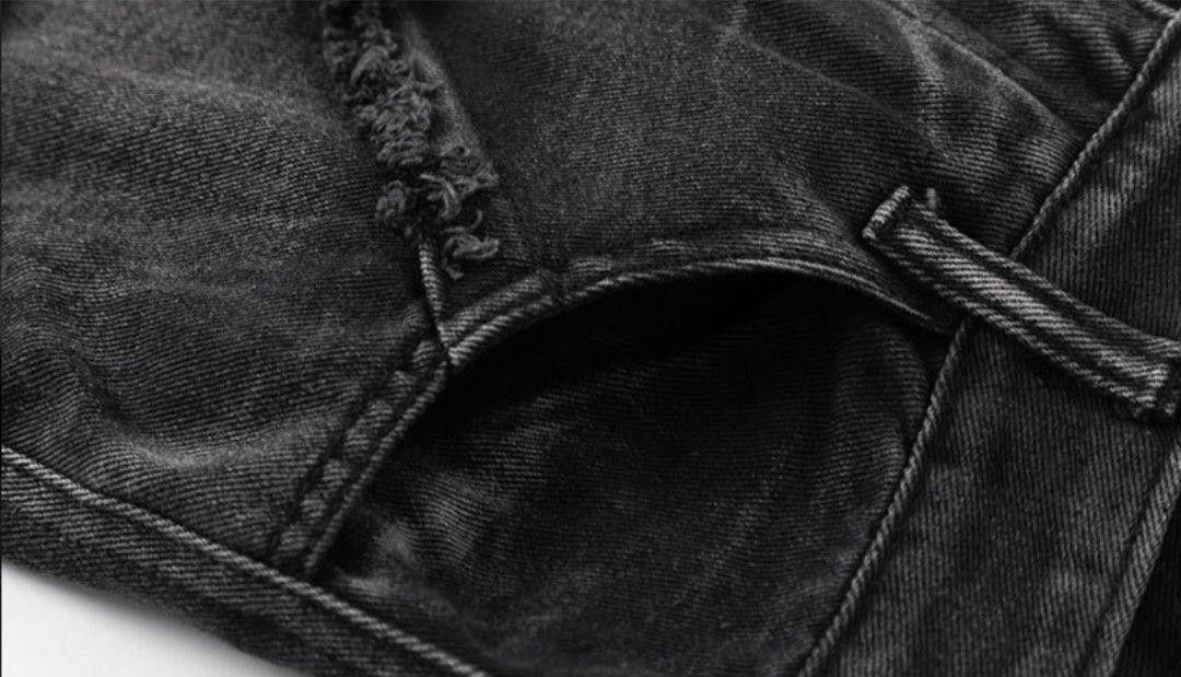 Jean Opium Stacked Embroidered Denim Jeans Size US 30 / EU 46 - 9 Thumbnail