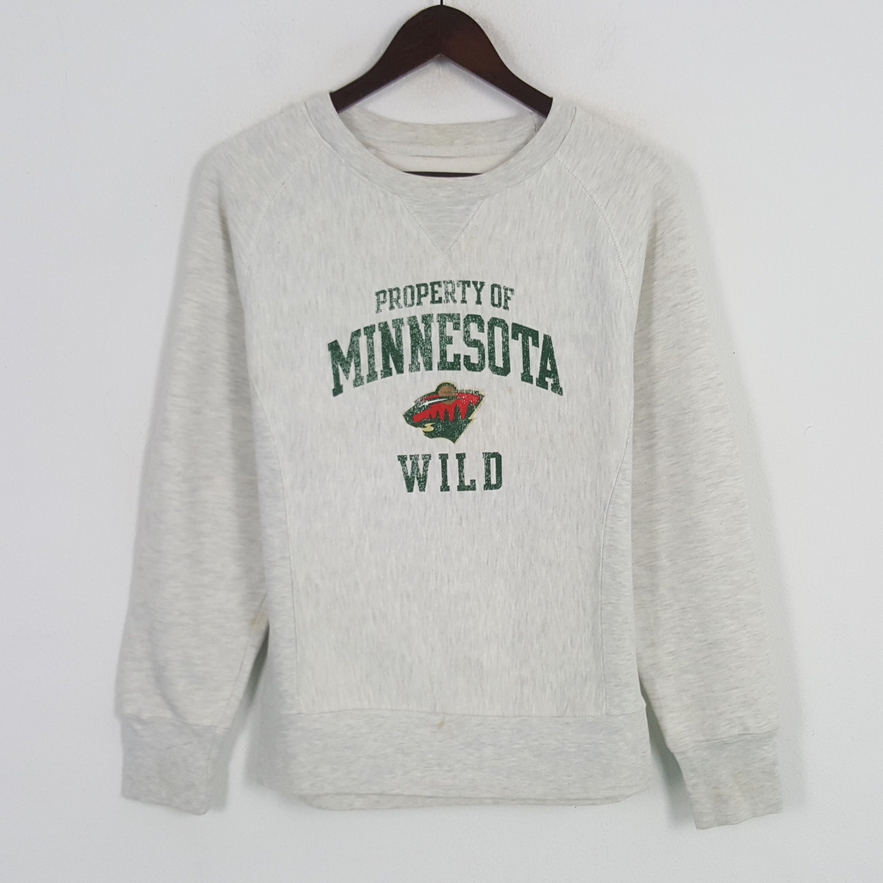 Vintage Property Of Minnesota Wild Sweatshirt