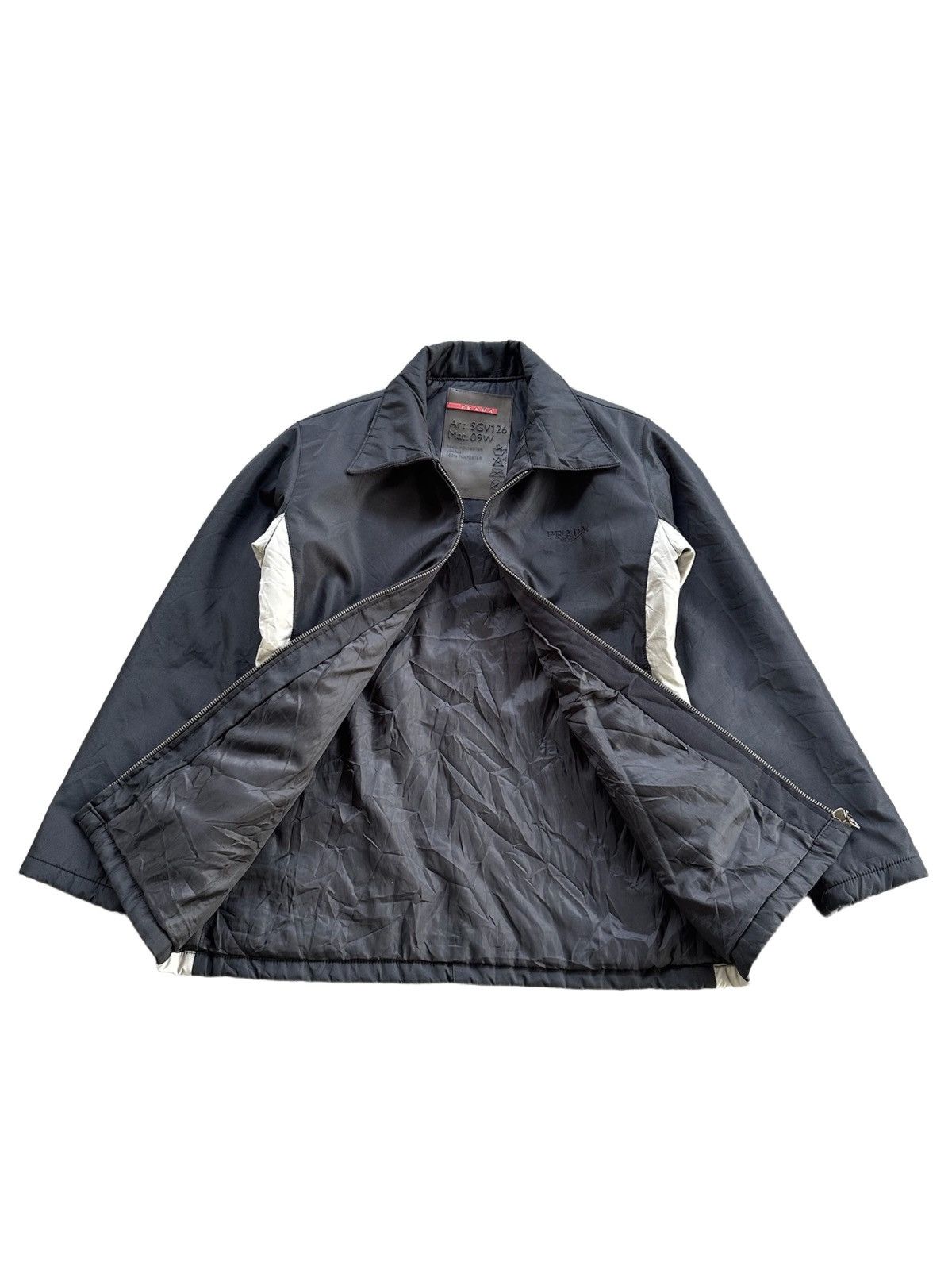 Prada Prada Black Coach Jacket Size US S / EU 44-46 / 1 - 2 Thumbnail
