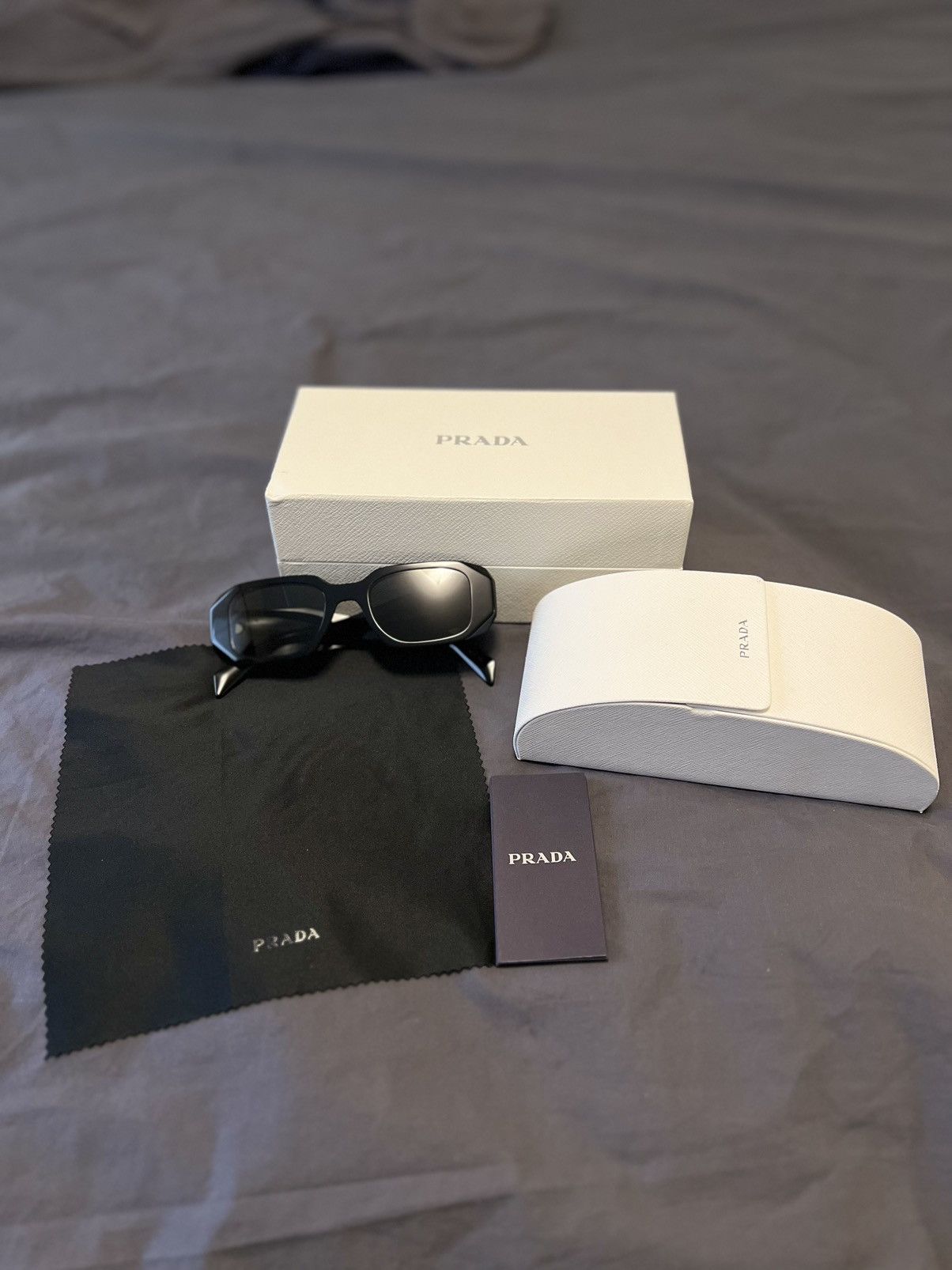 image of Prada Symbole - Pr 17Ws in Black, Men's