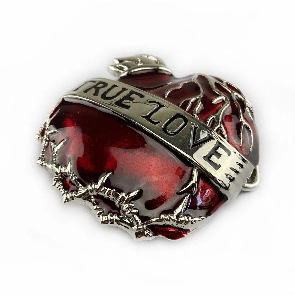 Other True Love Heart Belt Buckles (No Belt) Size ONE SIZE - 2 Thumbnail