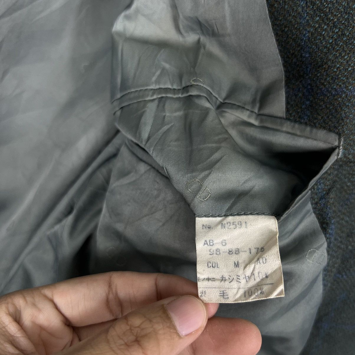 Christian Dior Monsieur 🔥 CHRISTIAN DIOR PLAID BLAZER JACKET Size US M / EU 48-50 / 2 - 15 Thumbnail