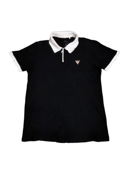 Guess Guess Half Zipper Polo Tee Size US L / EU 52-54 / 3 - 1 Thumbnail