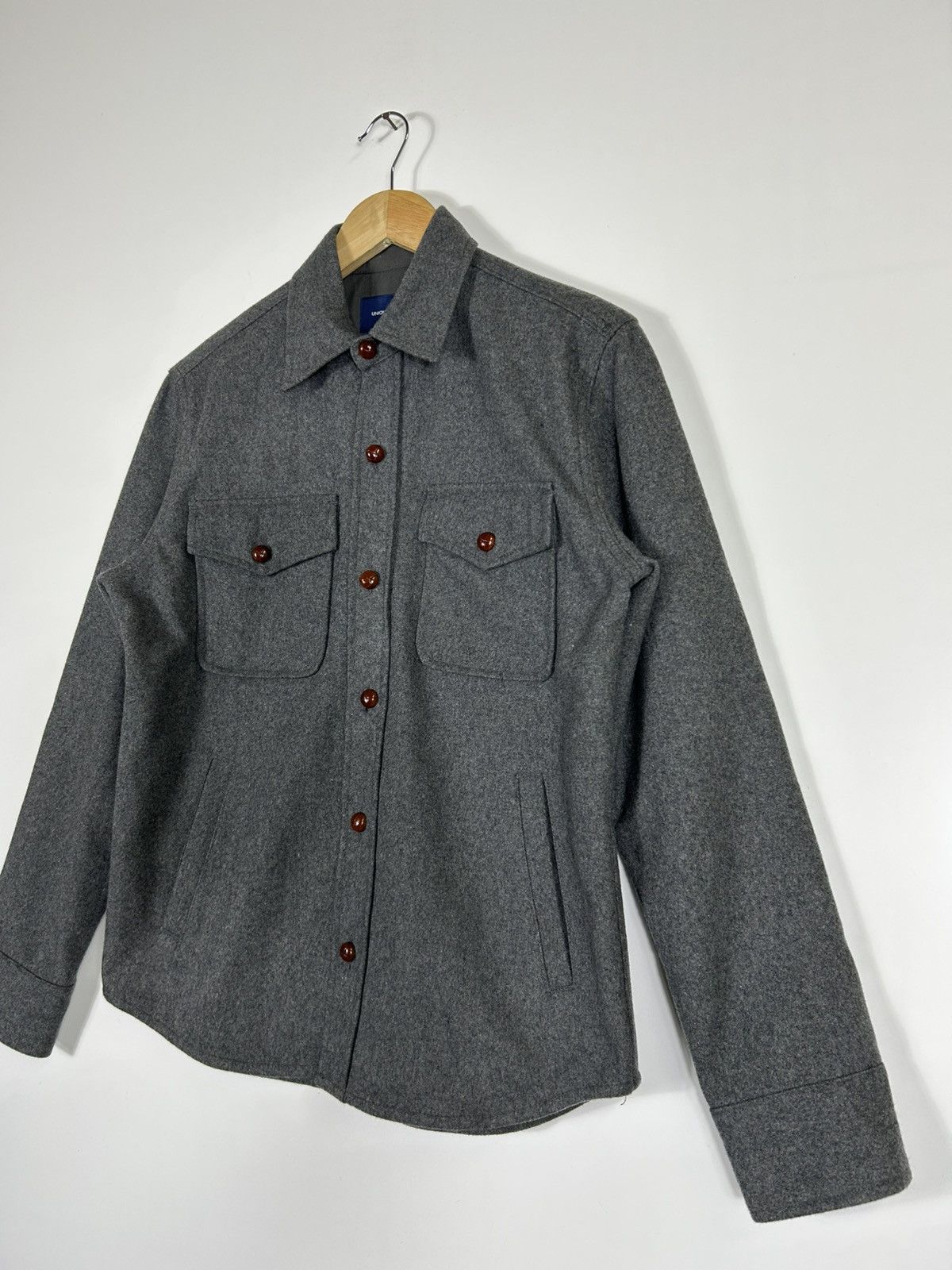 Japanese Brand 🔥Union Station Wool Button Chore Shirt Jacket Size US S / EU 44-46 / 1 - 3 Thumbnail