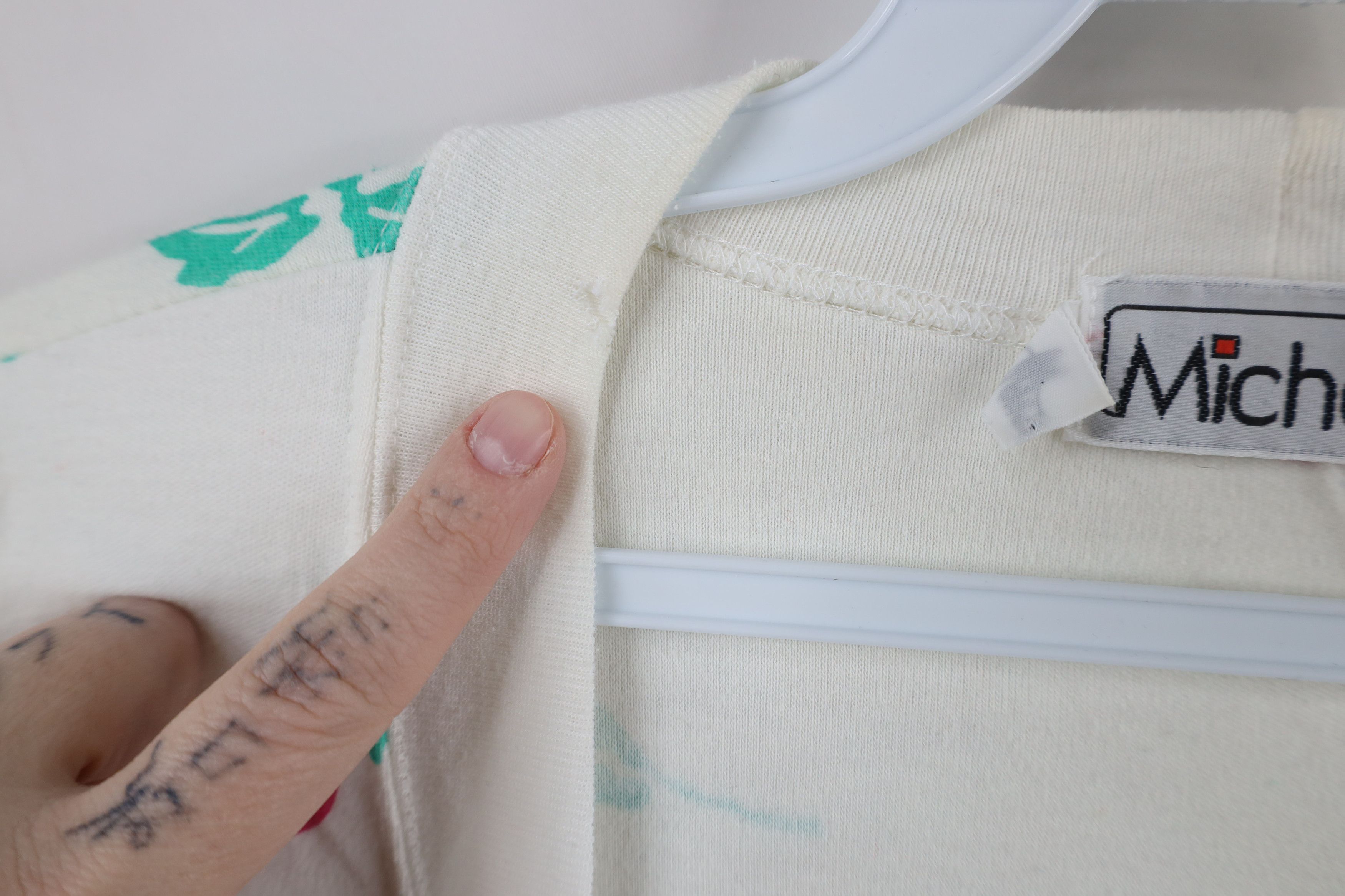 Vintage Vintage 90s Streetwear All Over Print Cardigan Sweater Size M / US 6-8 / IT 42-44 - 9 Thumbnail