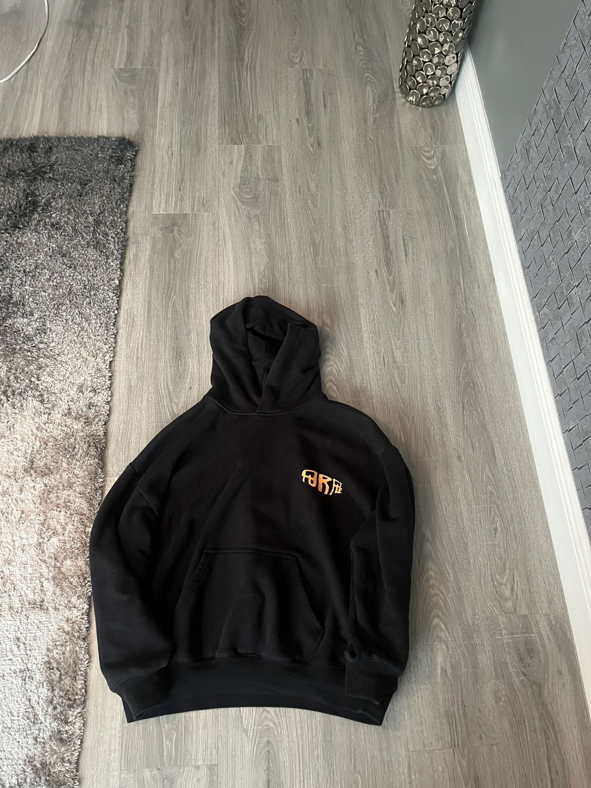 image of Purple Brand Hoodie XL in Black, Men's