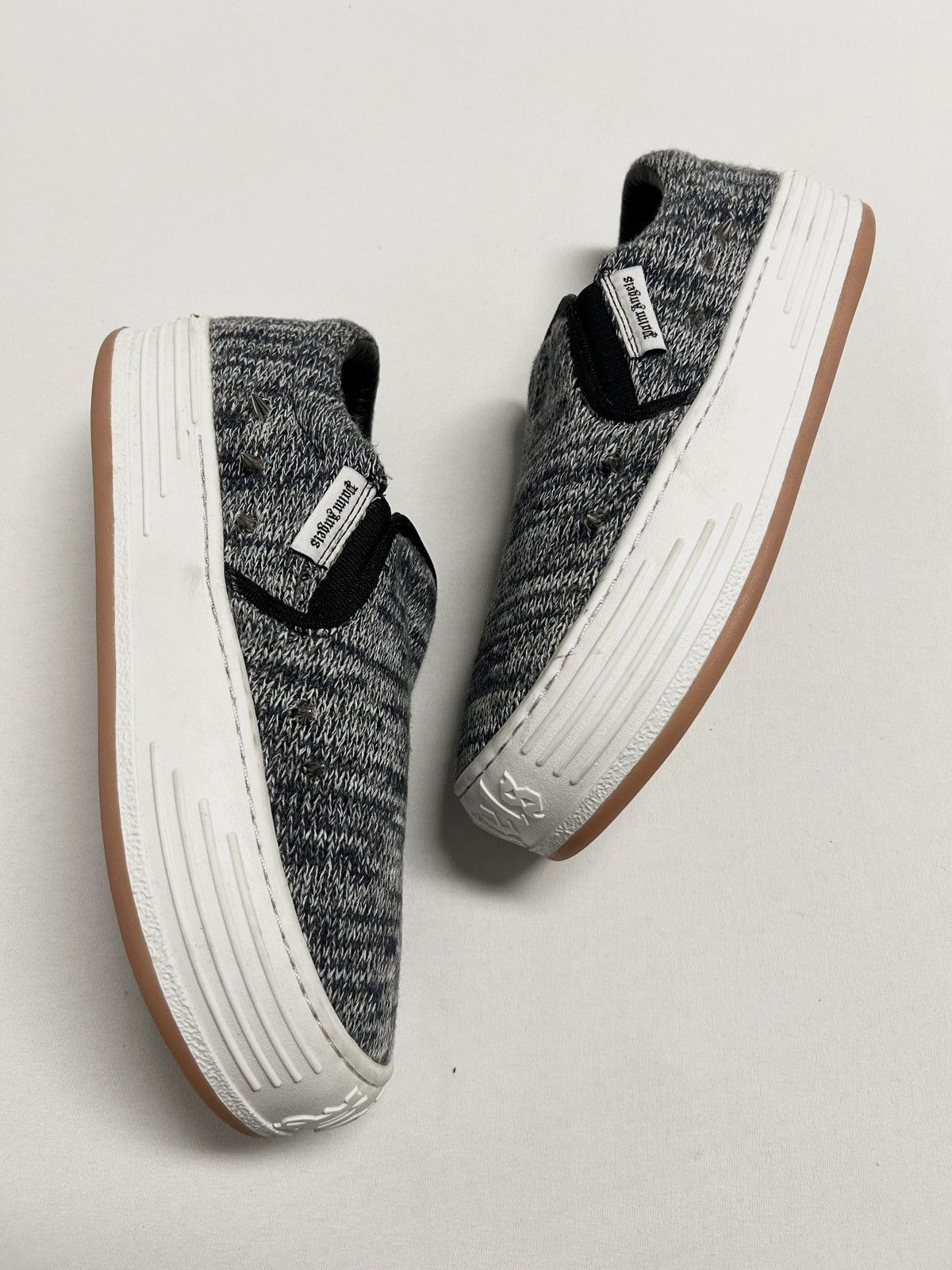 Palm Angels Spiked Slip-On Knit Bumper Sneakers Size US 9 / EU 42 - 5 Thumbnail