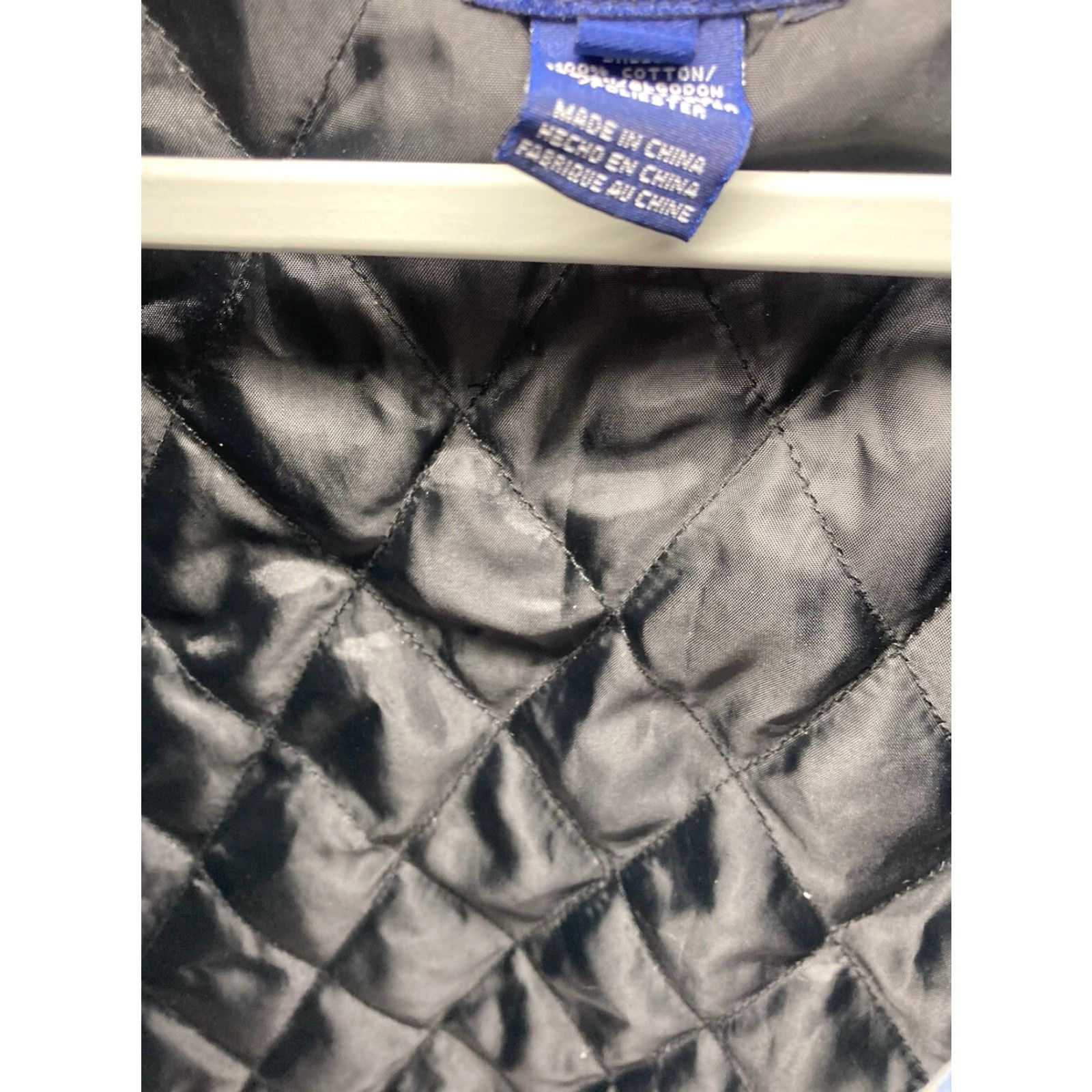 Roper VINTAGE Roper Plaid Flannel Shirt Jacket Pearl Snap Shacket Men L Blue Quilted Rodeo Shirt Man Large Blue Plaid Rodeo Size US L / EU 52-54 / 3 - 5 Thumbnail