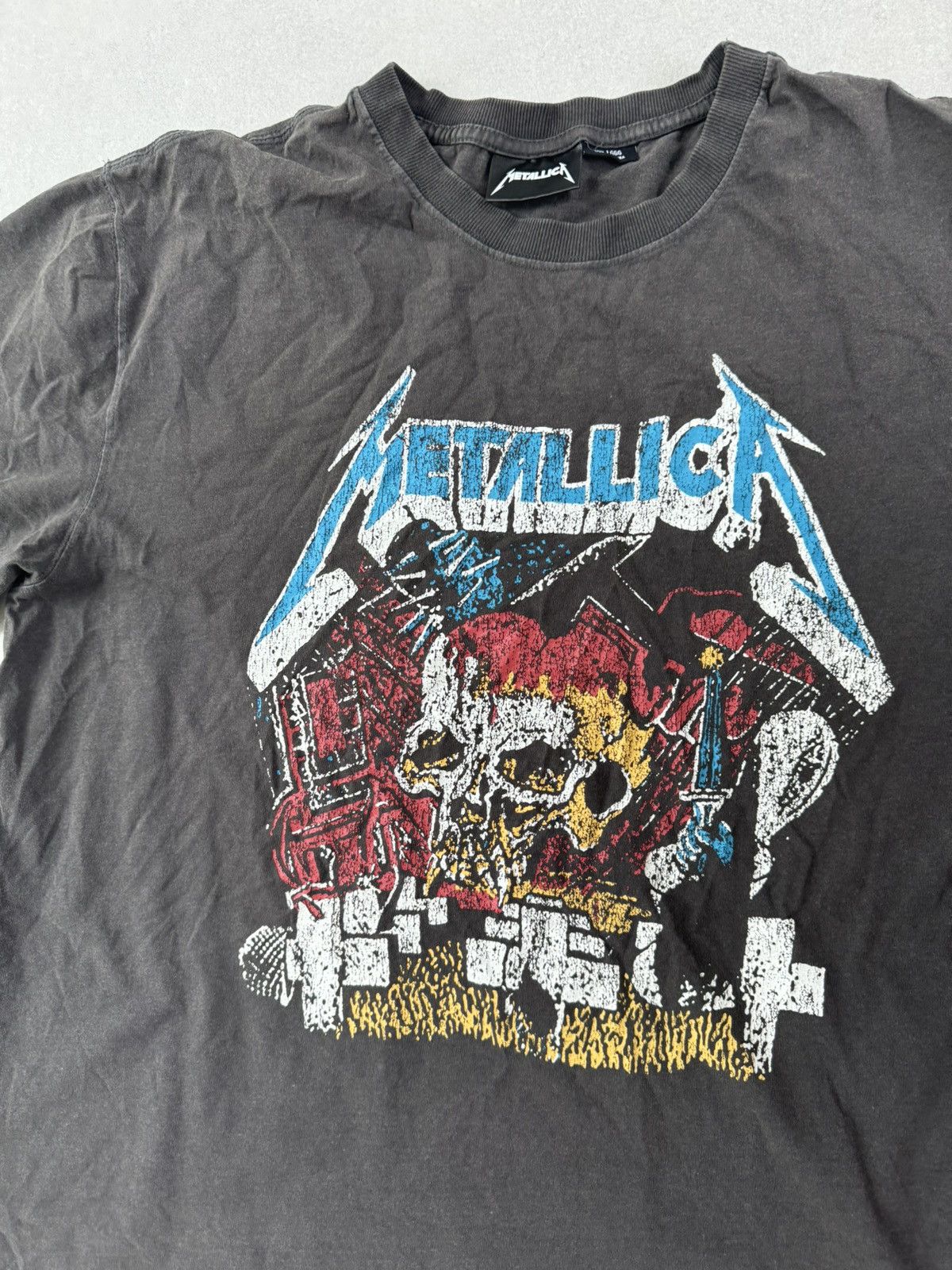 Metallica × Vintage Metallica Skull Vintage Tshirt Size US L / EU 52-54 / 3 - 3 Thumbnail