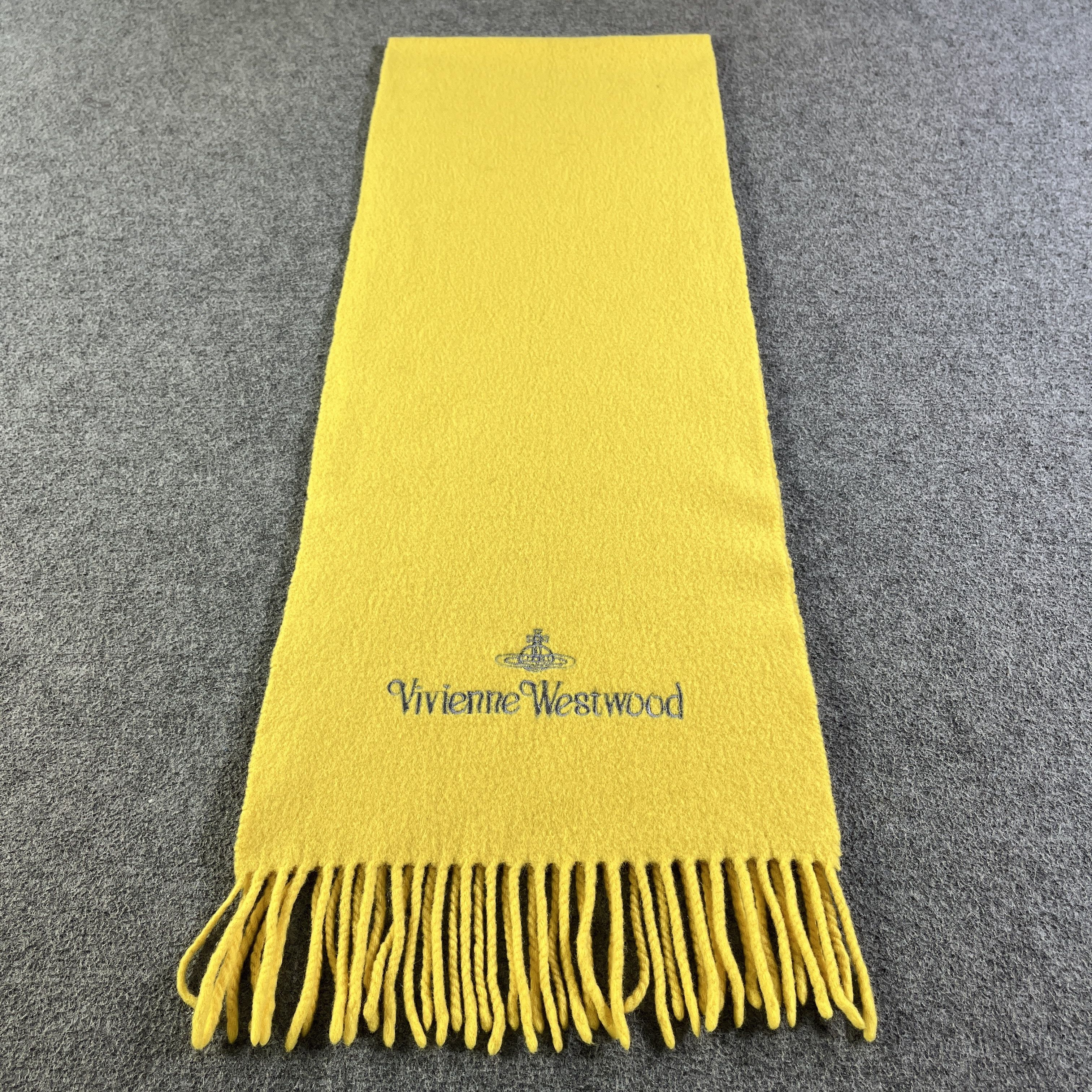 Vintage Tag Missing Vivienne Westwood Scarf / Muffler T1091 Size ONE SIZE - 1 Thumbnail