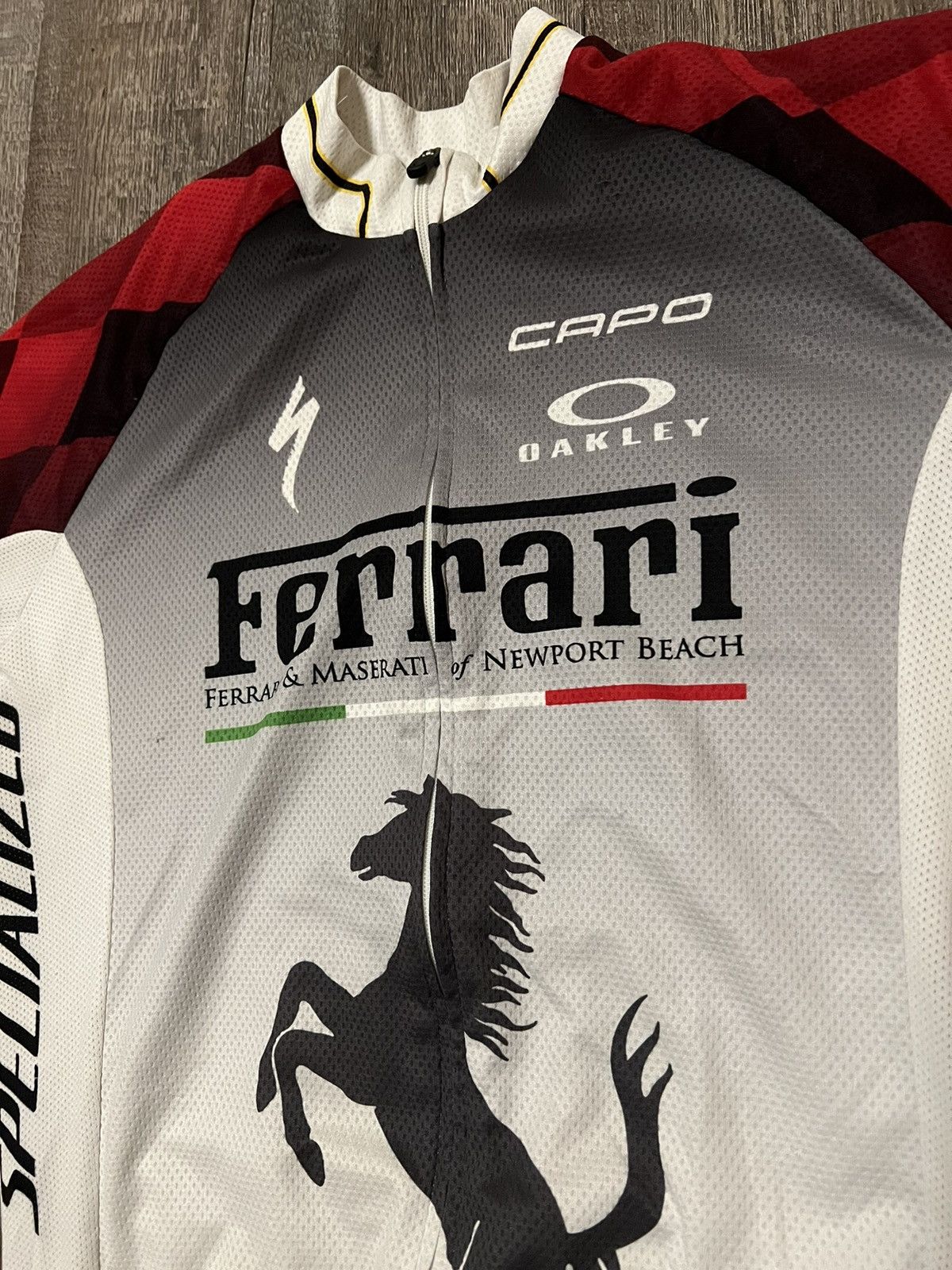 Ferrari CAPO La Ferrari racing Cycling Jersey size Large Size US L / EU 52-54 / 3 - 2 Thumbnail