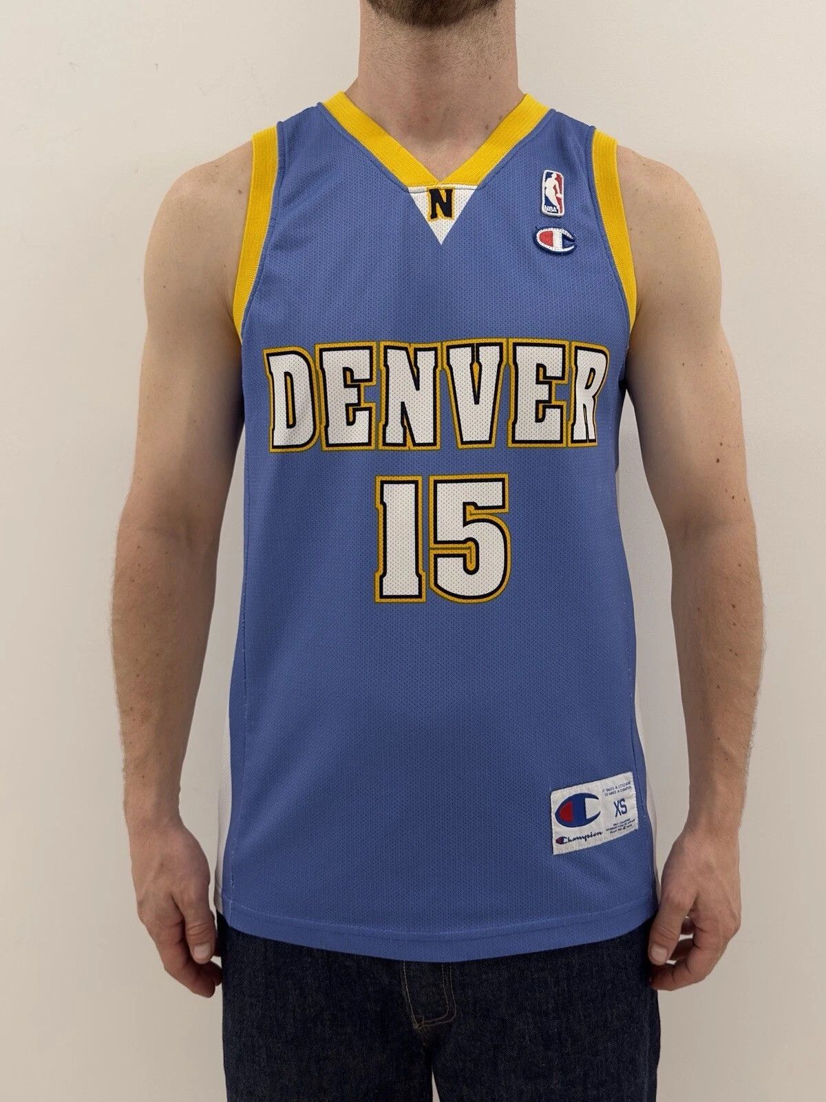 Champion Vintage Champion Denver Nuggets Basketball Jersey Anthony Size US XS / EU 42 / 0 - 1 Thumbnail