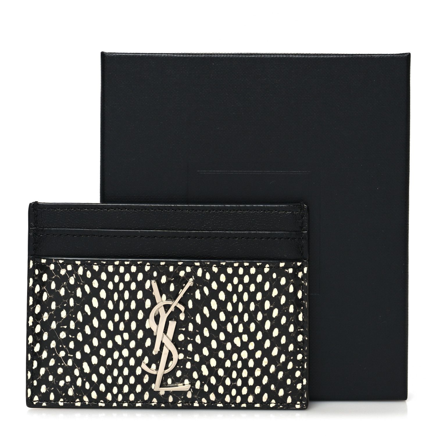 Saint Laurent Paris o1b1hav110225 611558 Size: OS / Cassandre Card Case Size ONE SIZE - 9 Thumbnail