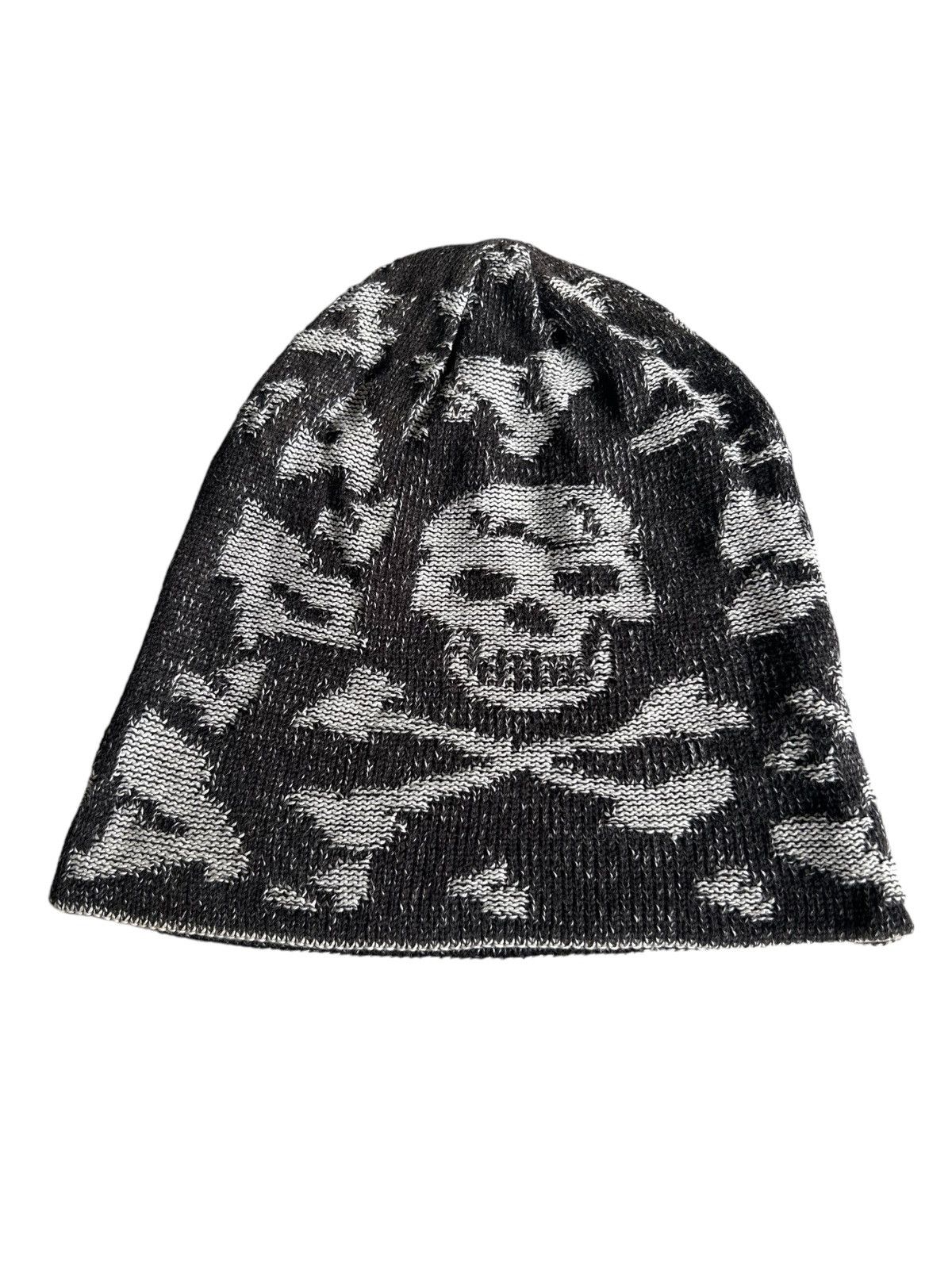 Japanese Brand × Kapital × Vintage Distressed SkullPunk Bondage Design Beanie Hats 🎌☠️ Size ONE SIZE - 1 Thumbnail