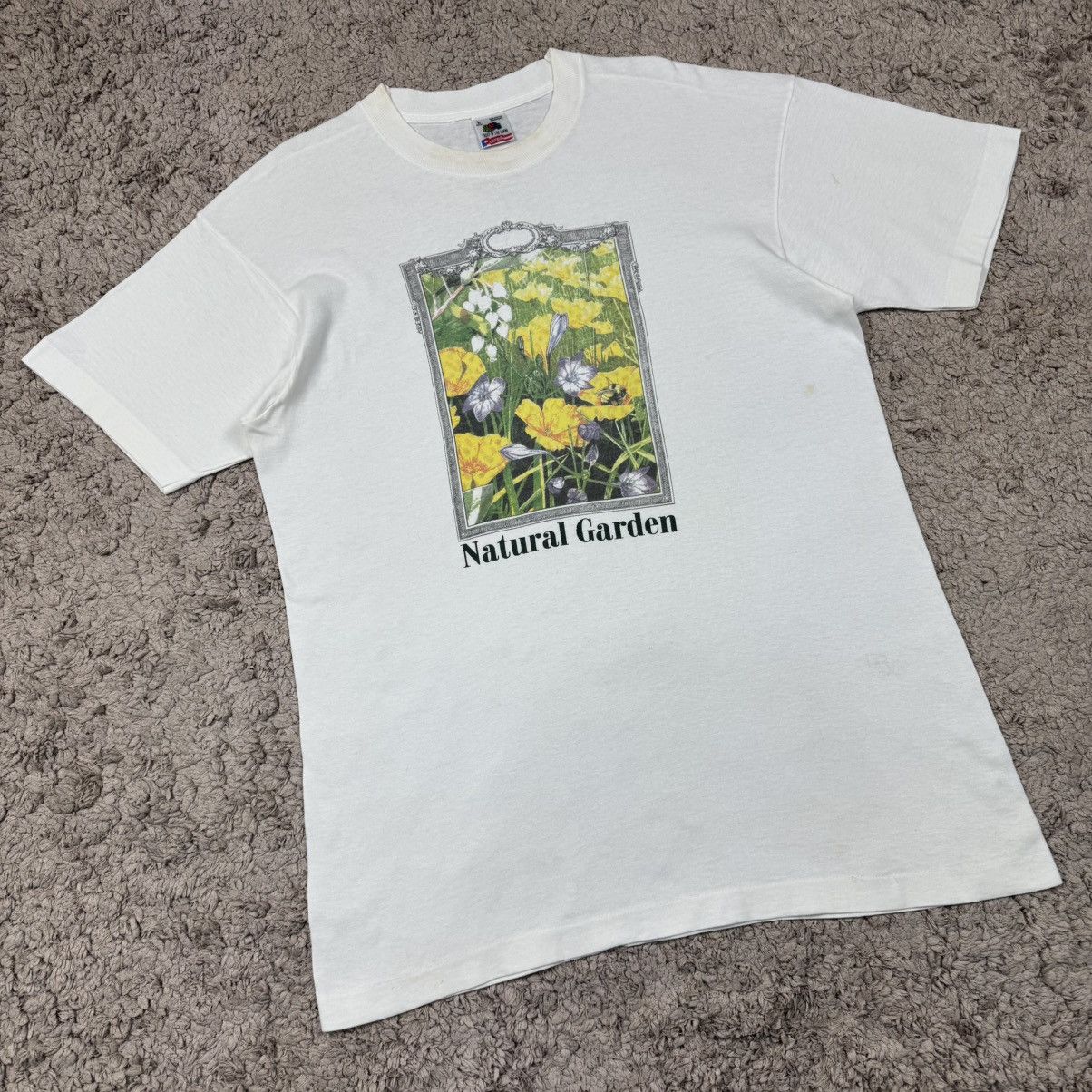 Vintage Vintage Art Natural Garden Flora T-shirt Size US L / EU 52-54 / 3 - 3 Thumbnail
